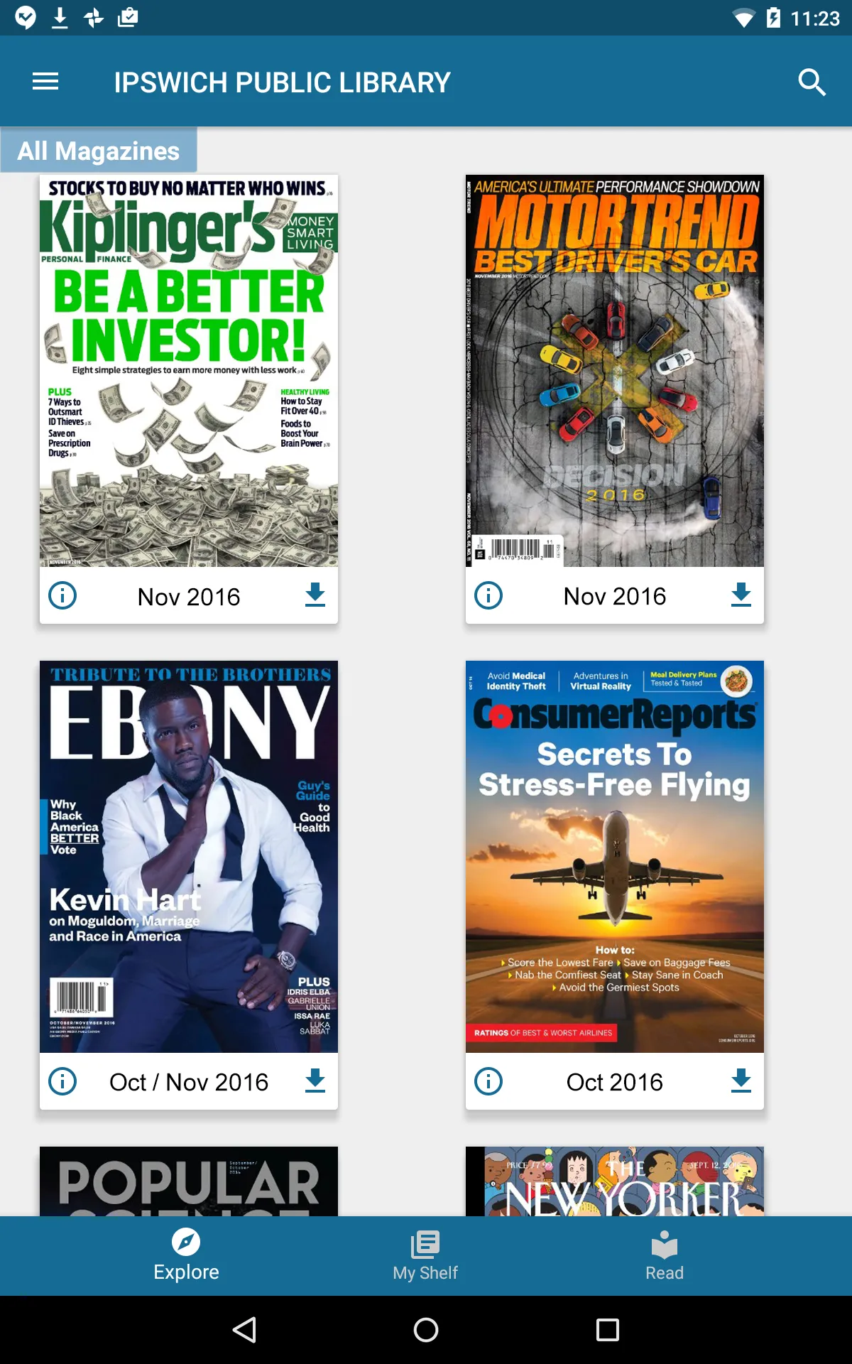 Flipster - Digital Magazines | Indus Appstore | Screenshot