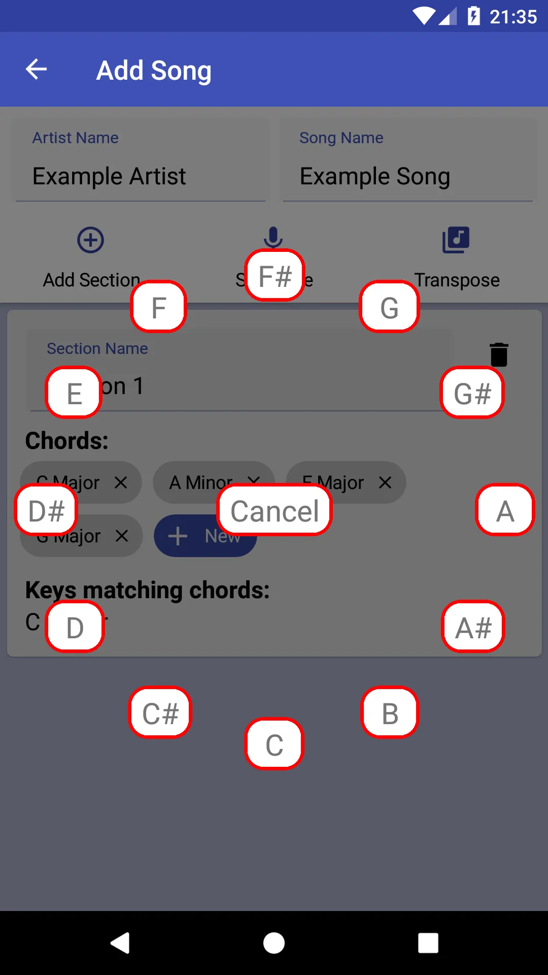 Song Key Finder | Indus Appstore | Screenshot