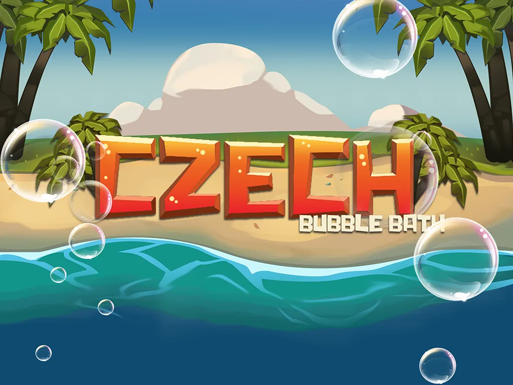 Learn Czech Bubble Bath | Indus Appstore | Screenshot