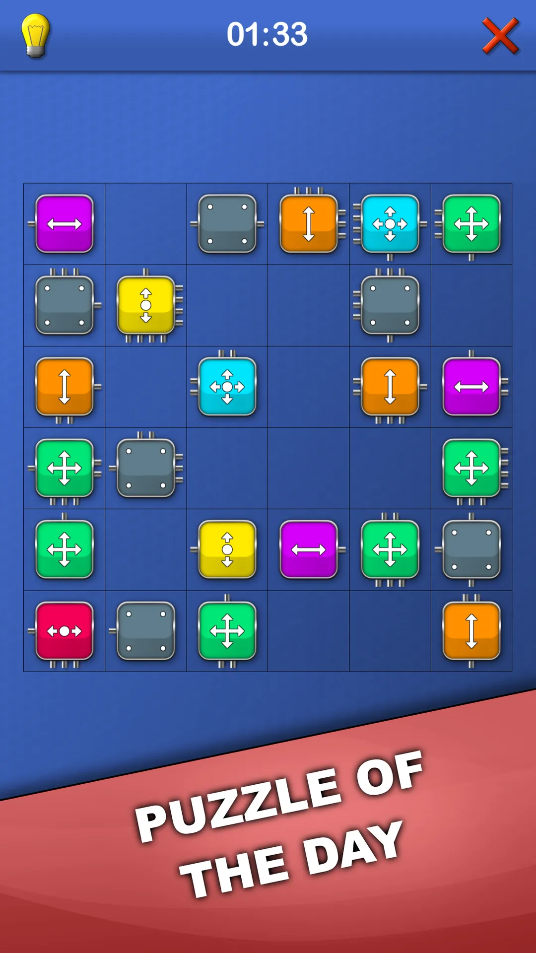 ConnectIt - Logic Block Puzzle | Indus Appstore | Screenshot