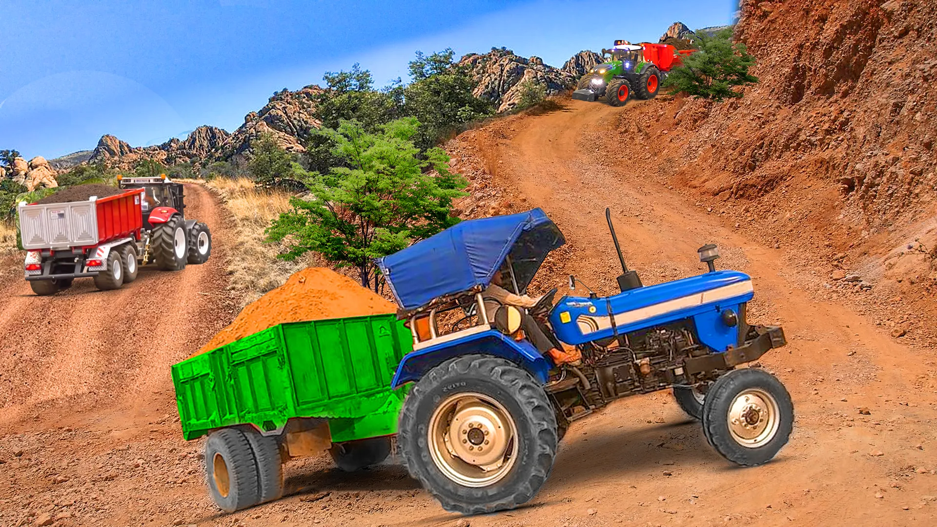 Tractor Trolley Farming Game | Indus Appstore | Screenshot