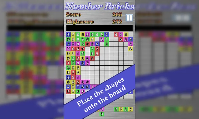 Number Bricks Puzzle | Indus Appstore | Screenshot