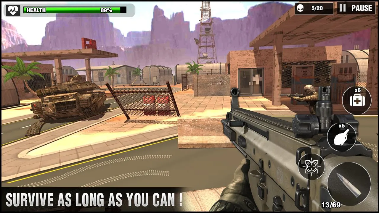 Survival Warfare Battlegrounds | Indus Appstore | Screenshot