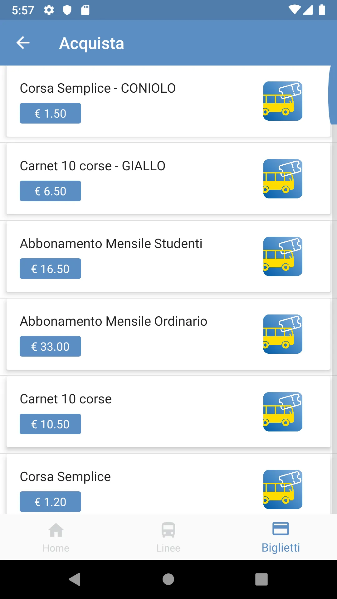 AMC Bus Casale | Indus Appstore | Screenshot