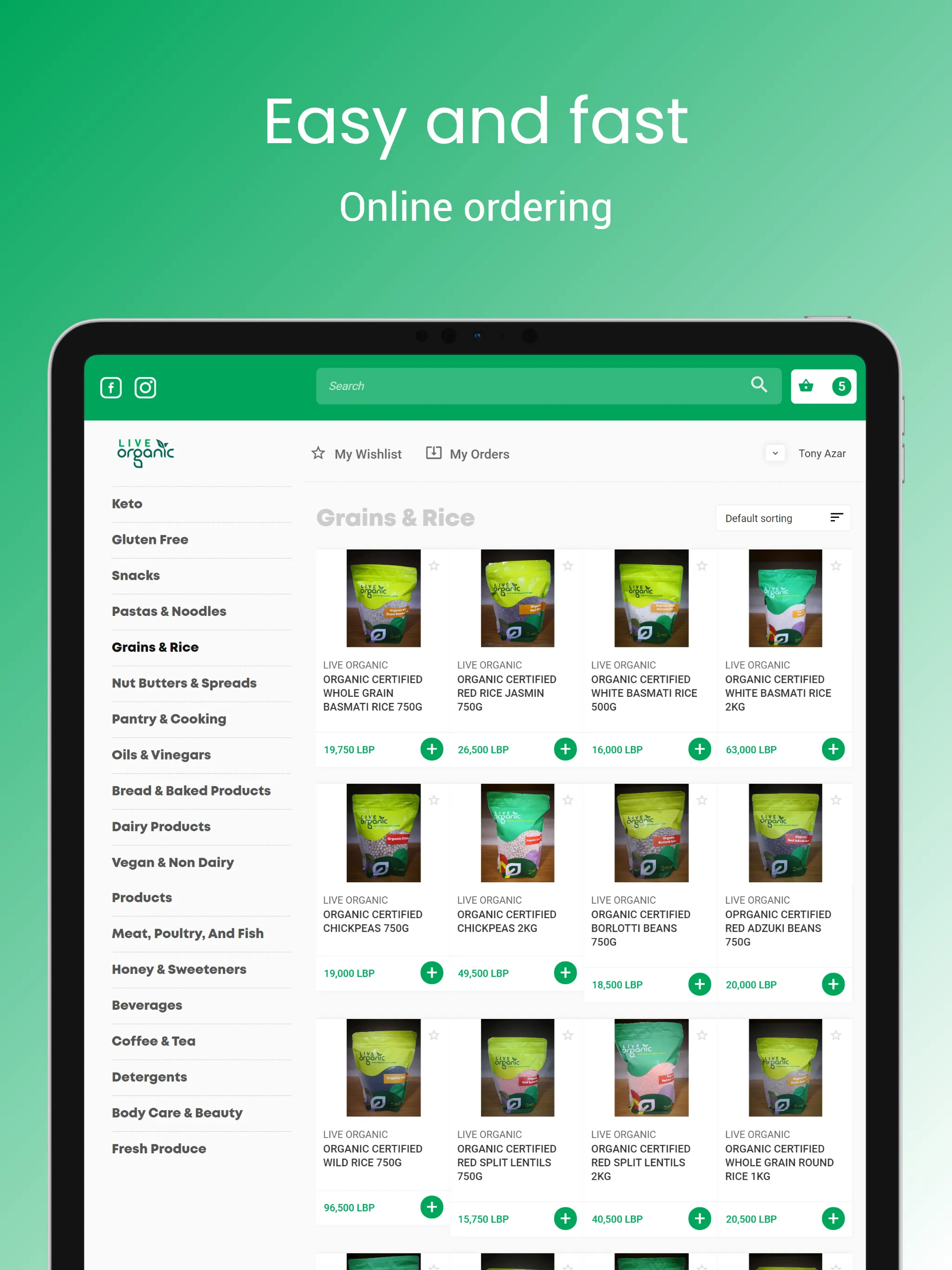 Live Organic | Indus Appstore | Screenshot