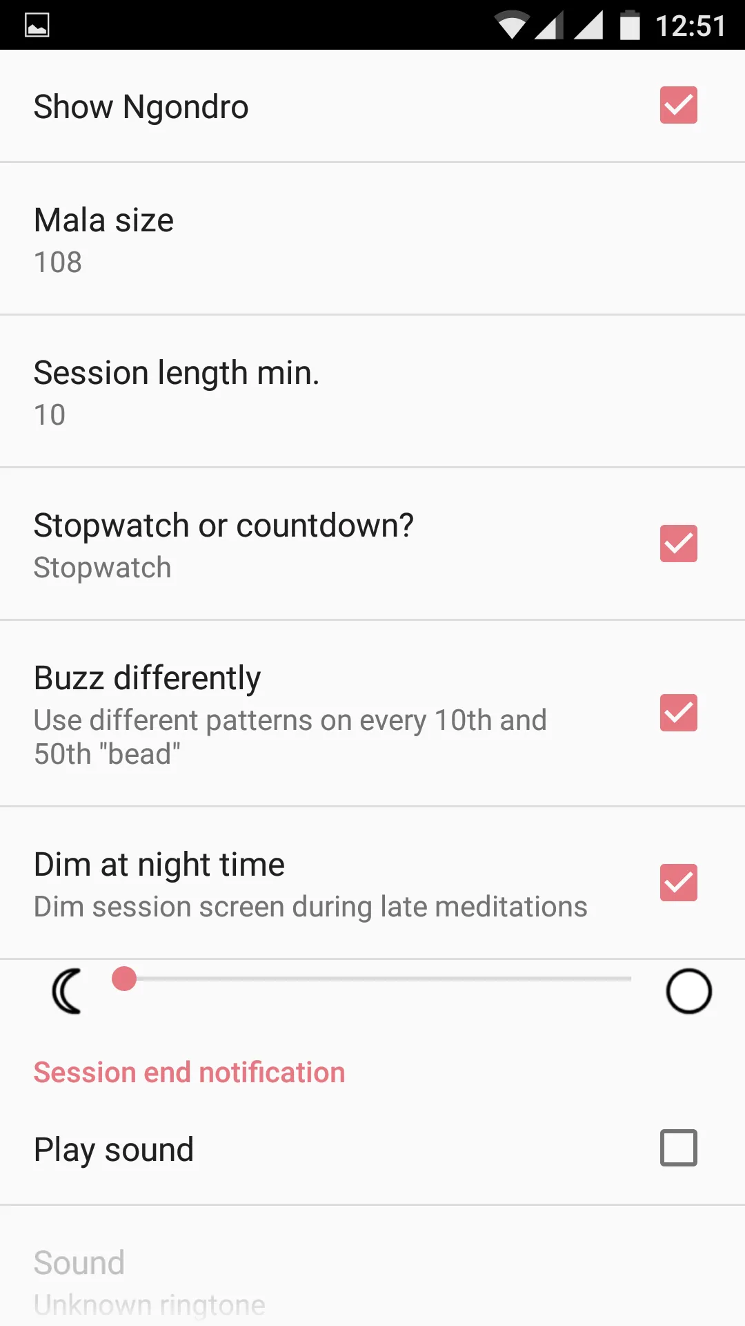 Meditation Tracker | Indus Appstore | Screenshot