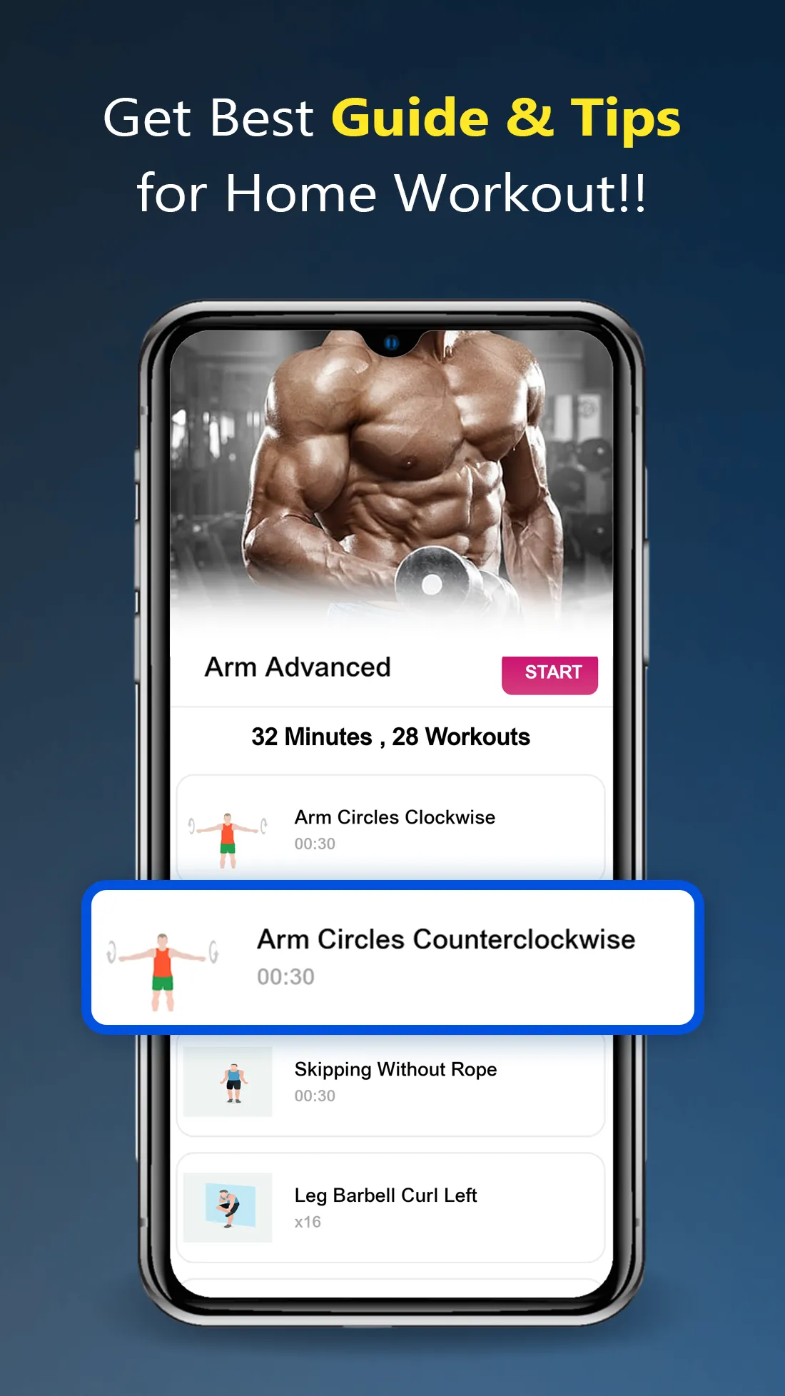 Home Workout without equipment | Indus Appstore | Screenshot