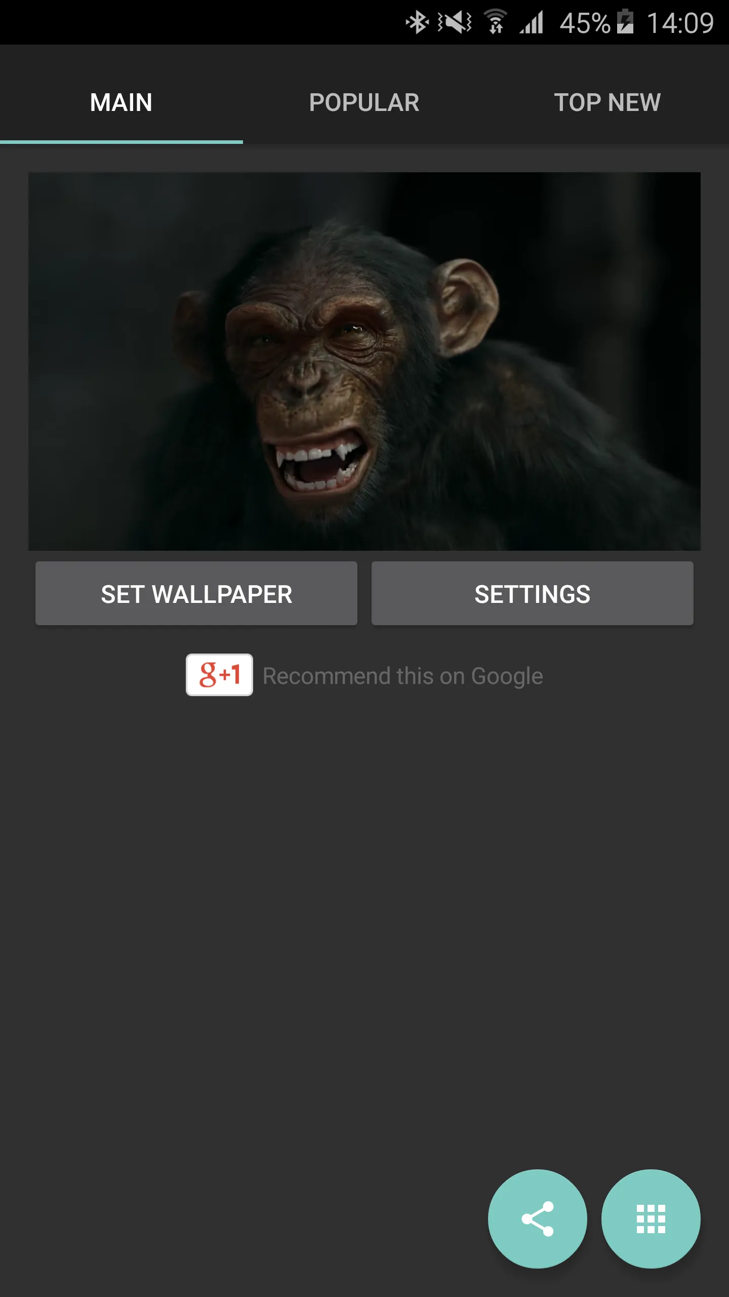 Talking Monkey Live Wallpaper | Indus Appstore | Screenshot