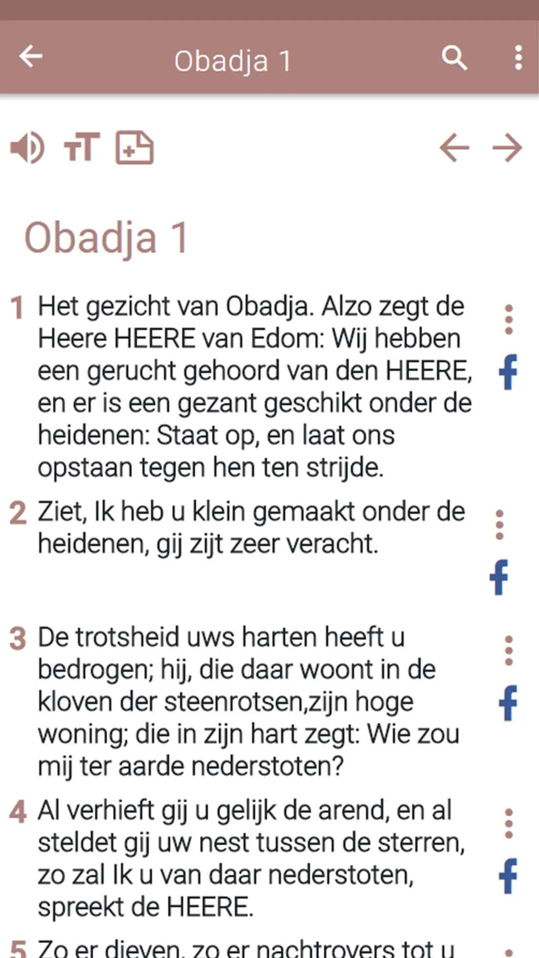 Bible in Dutch offline audio | Indus Appstore | Screenshot