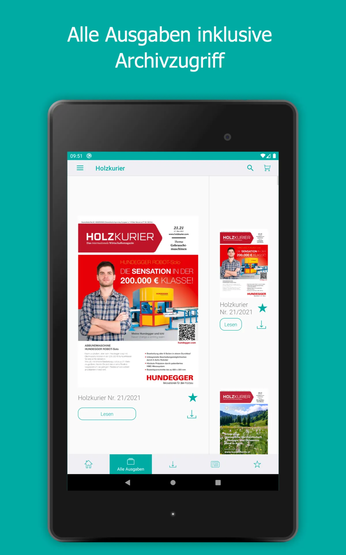 Holzkurier | Indus Appstore | Screenshot