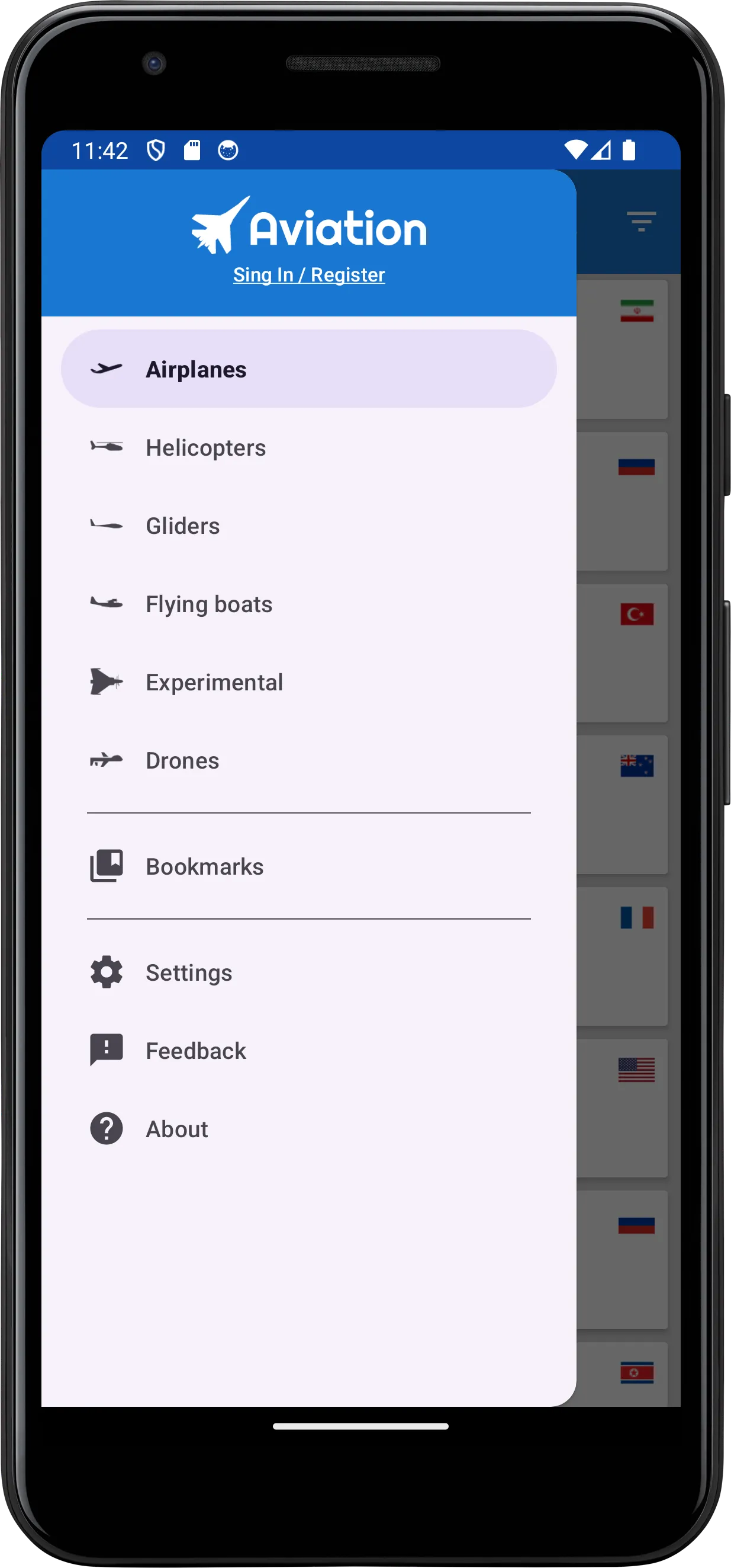 Aviation guide | Indus Appstore | Screenshot