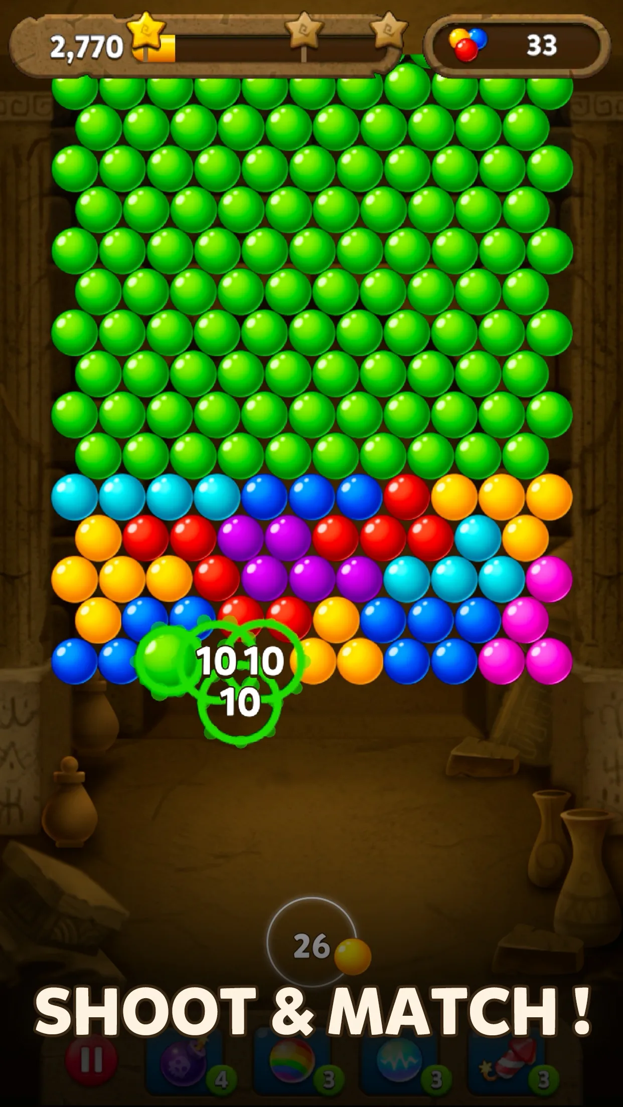 Bubble Pop Origin! Puzzle Game | Indus Appstore | Screenshot