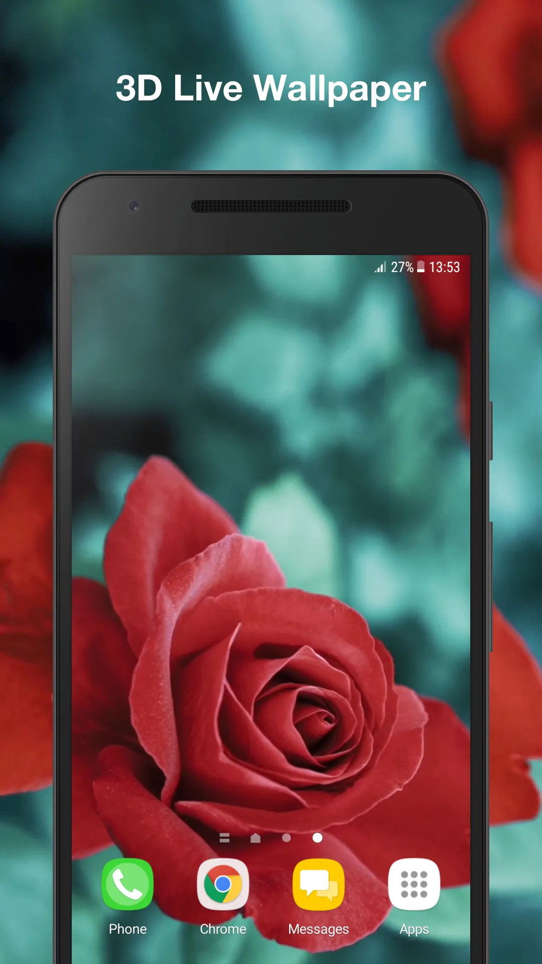 Red Rose Live Wallpaper | Indus Appstore | Screenshot