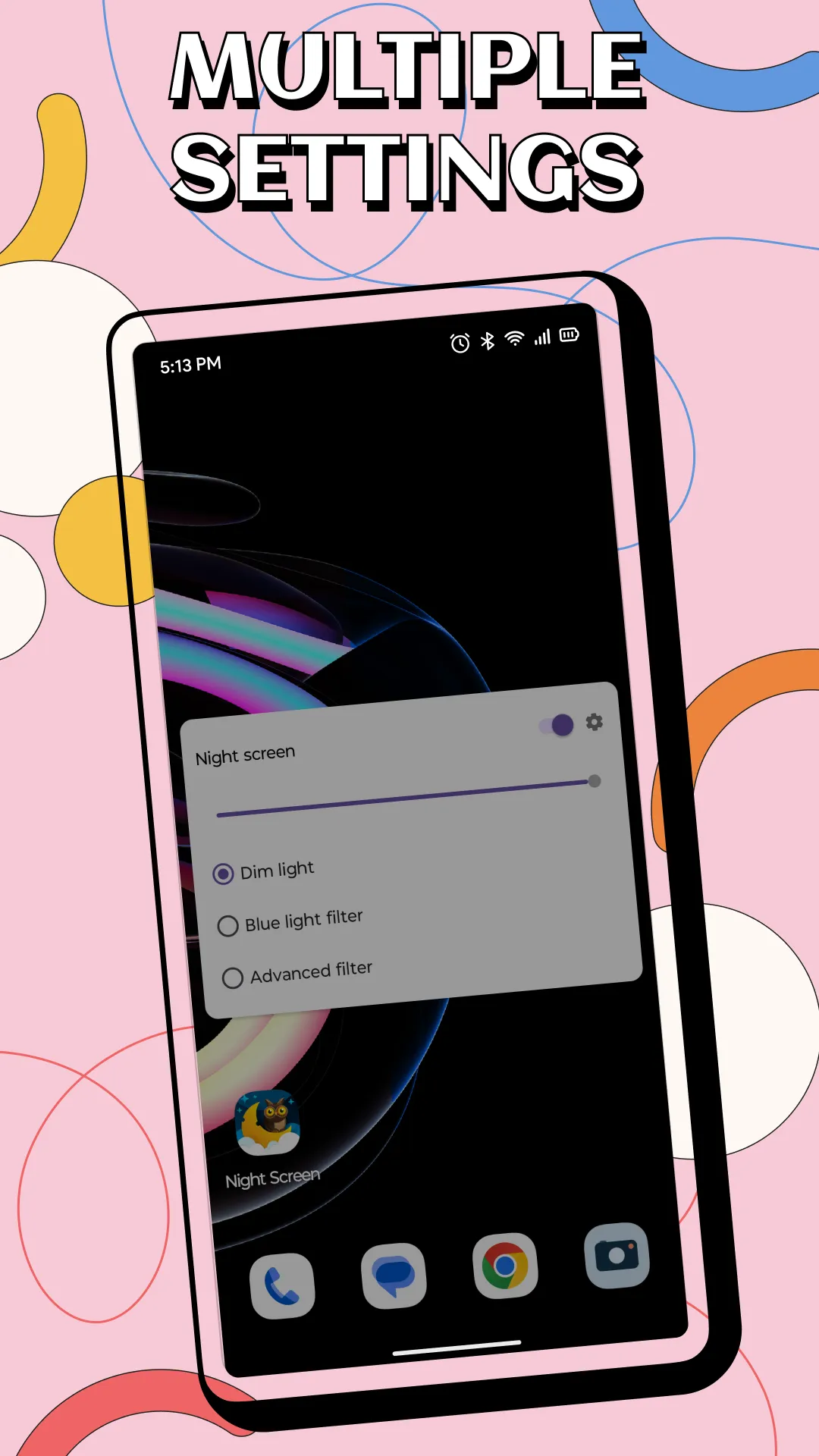 Dim Screen: Lower brightness | Indus Appstore | Screenshot