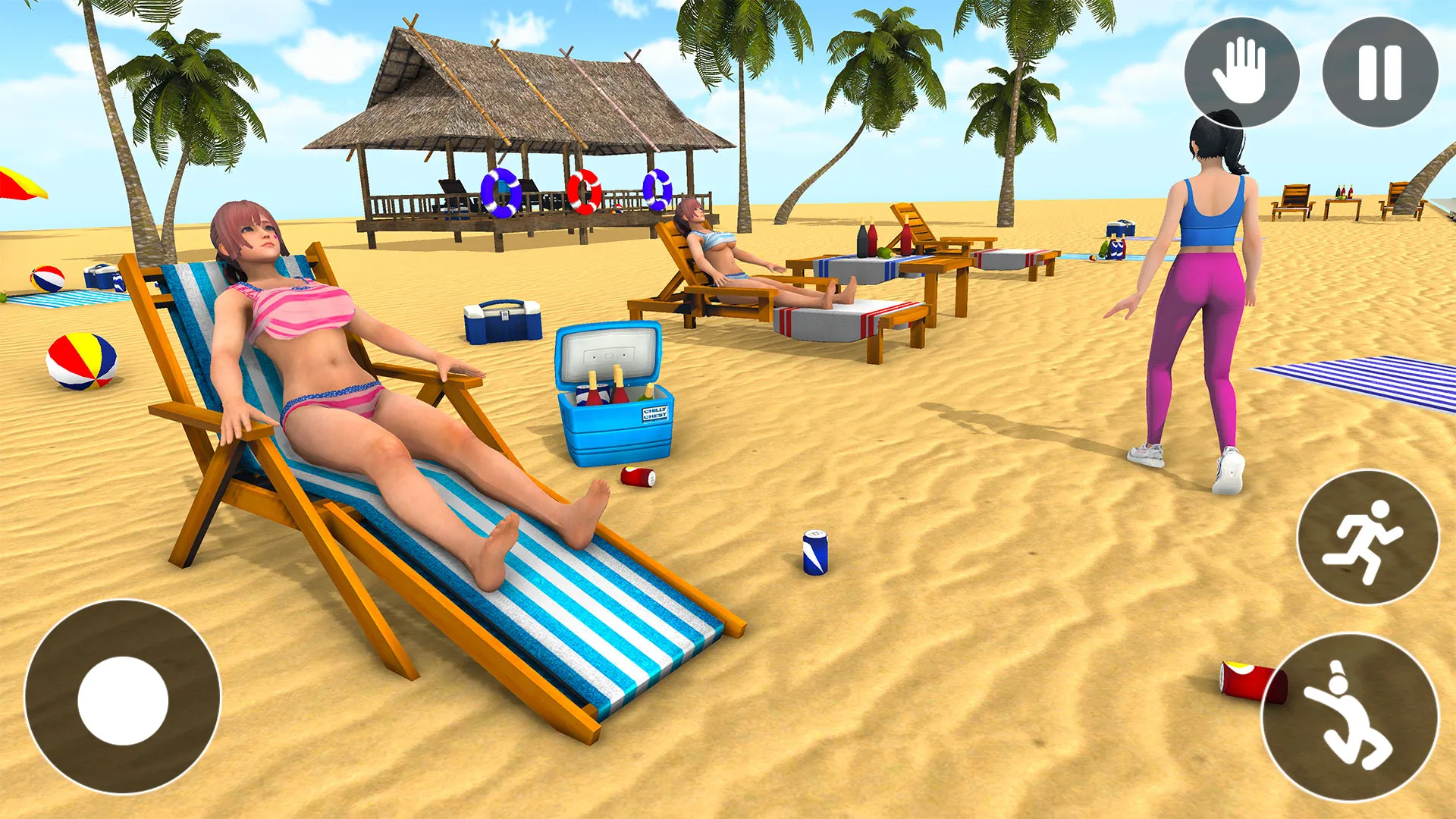 Grand Beach Club Simulator 3D | Indus Appstore | Screenshot