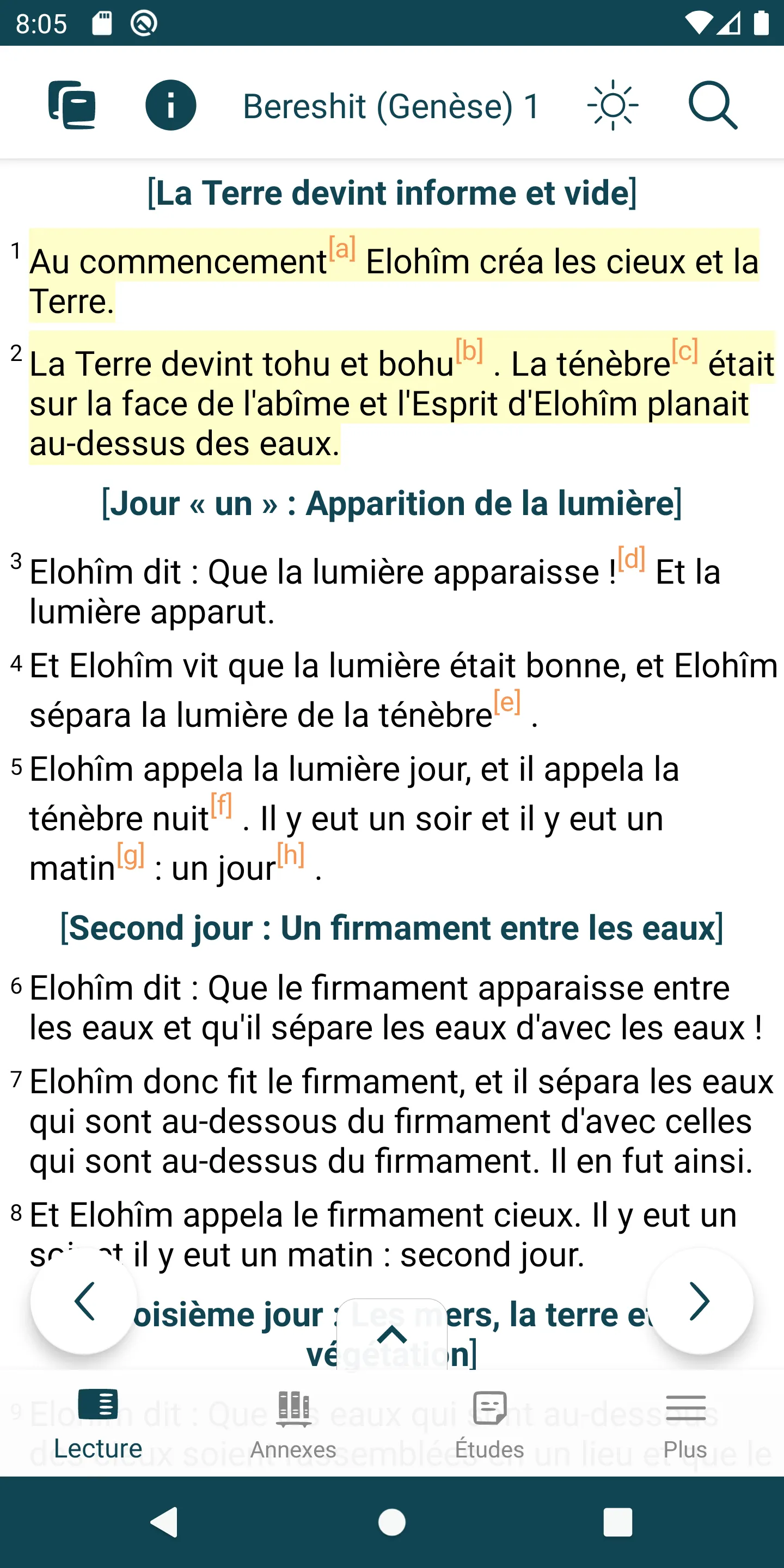 Bible de Yéhoshoua Mashiah | Indus Appstore | Screenshot