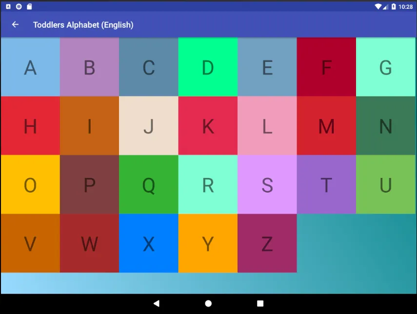 Toddlers Alphabet (English) | Indus Appstore | Screenshot