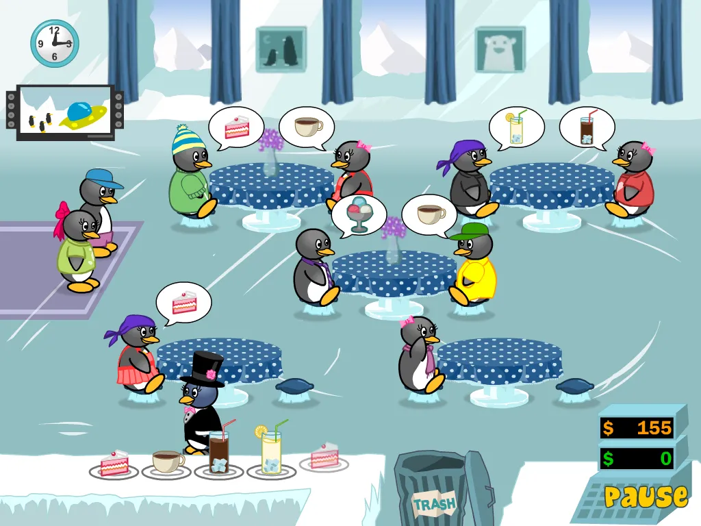 Penguin Diner 2: My Restaurant | Indus Appstore | Screenshot