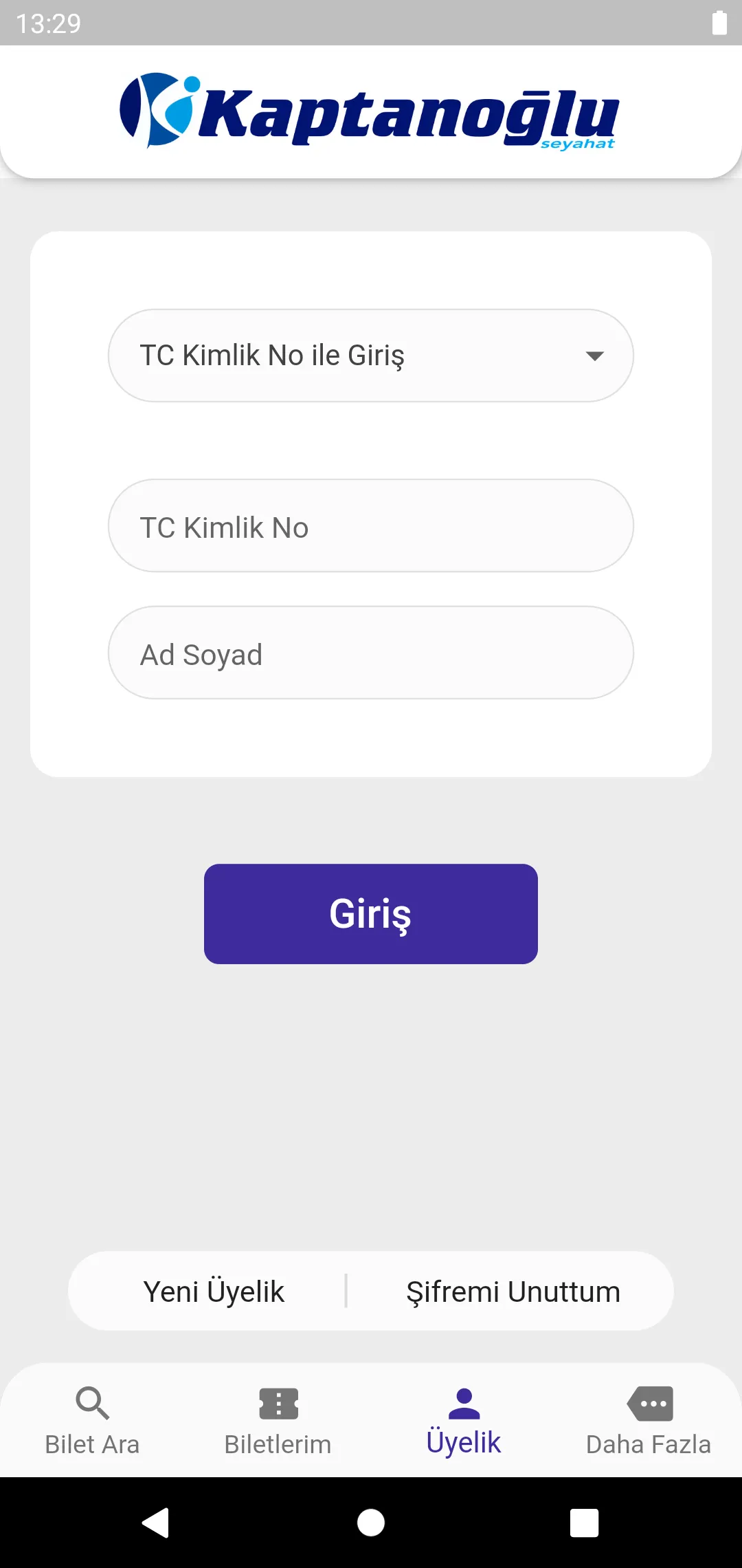 Kaptanoğlu Seyahat | Indus Appstore | Screenshot