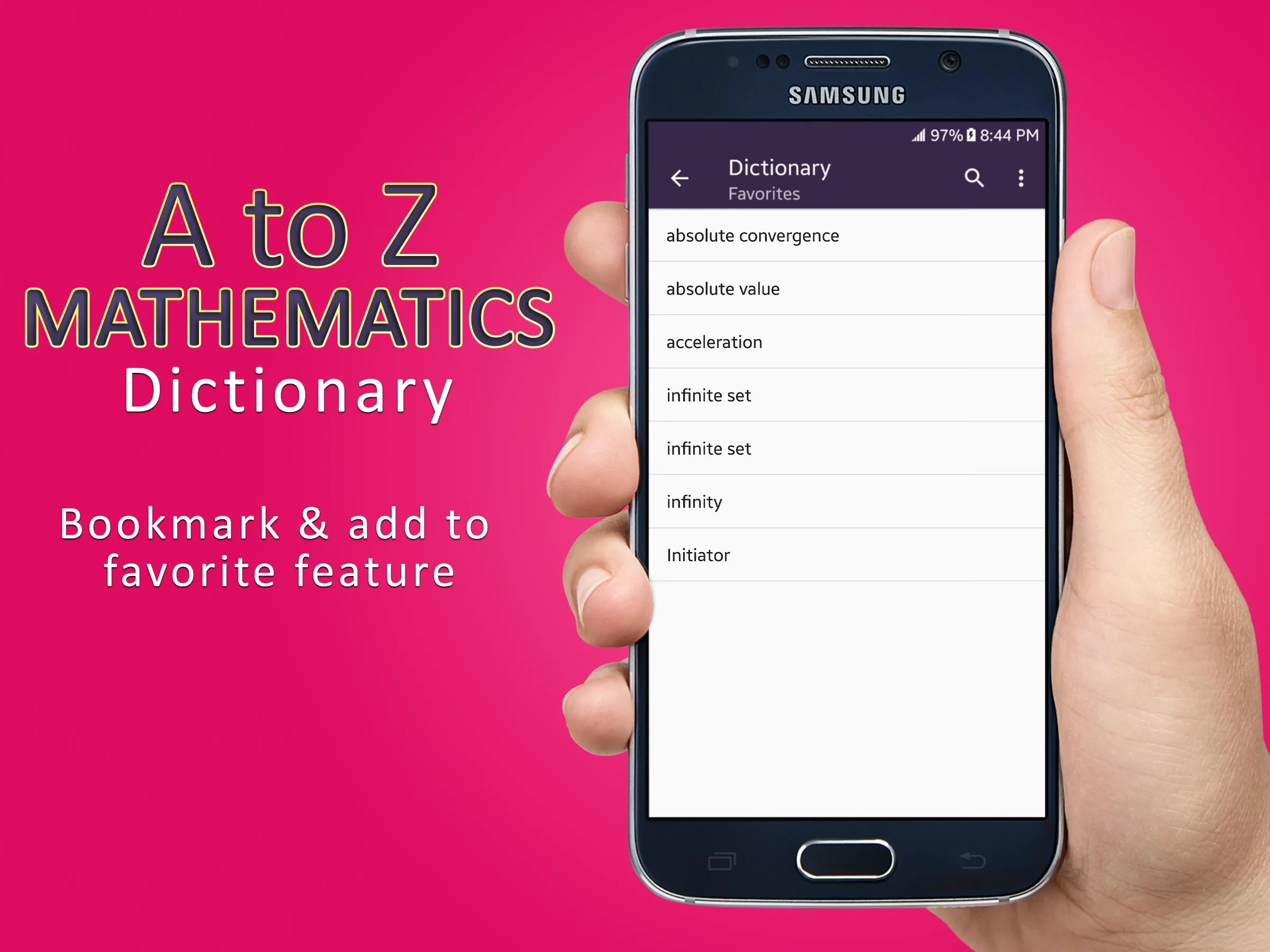 Mathematics Dictionary | Indus Appstore | Screenshot