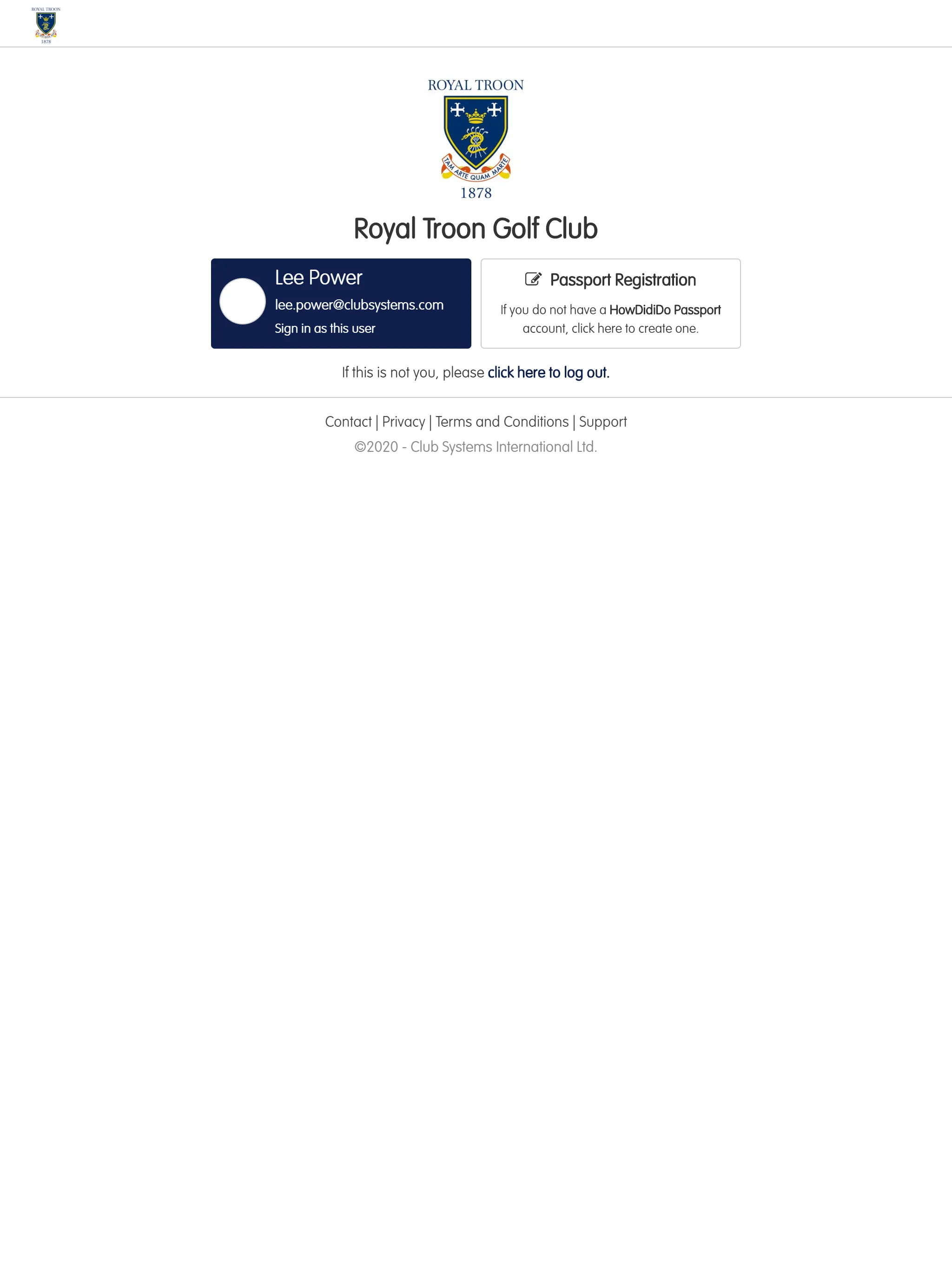 Royal Troon Members | Indus Appstore | Screenshot