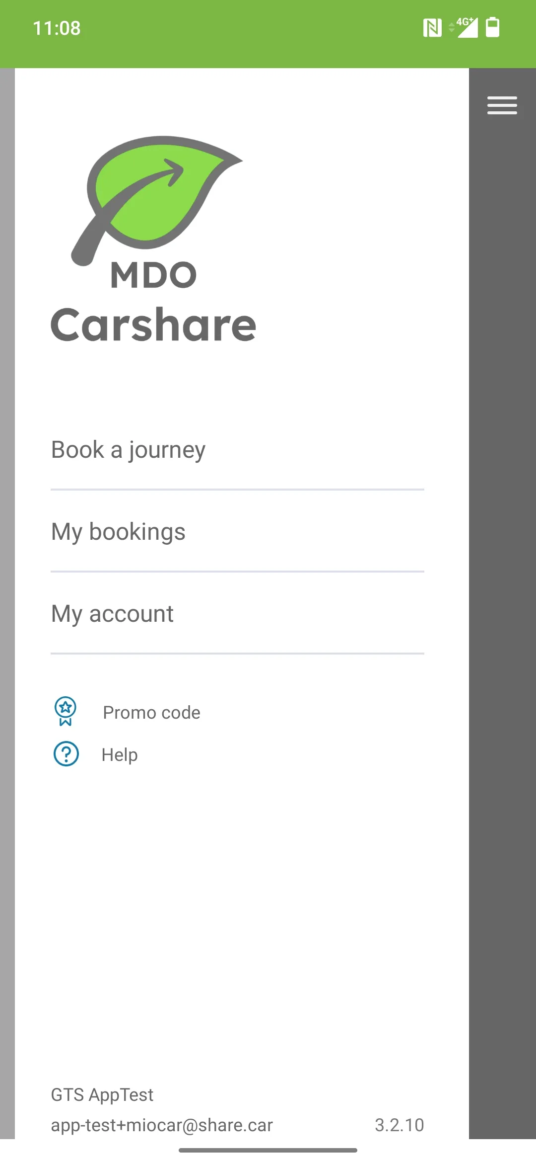 MDO Carshare | Indus Appstore | Screenshot