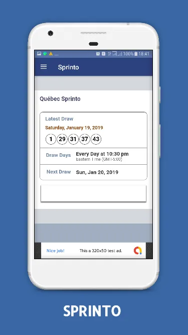 Résultats du Loto Quebec | Indus Appstore | Screenshot