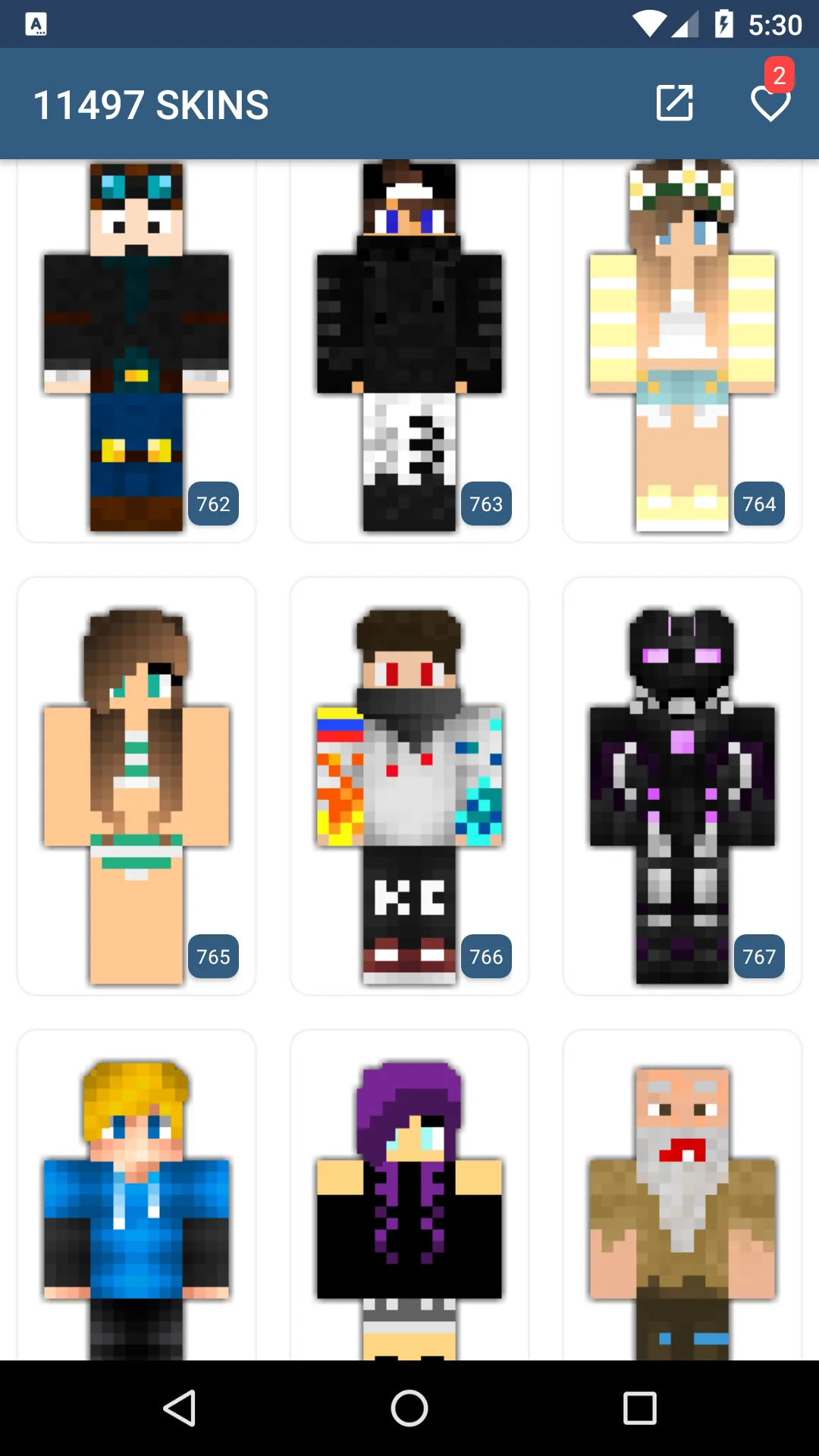 Skins for Minecraft | Indus Appstore | Screenshot