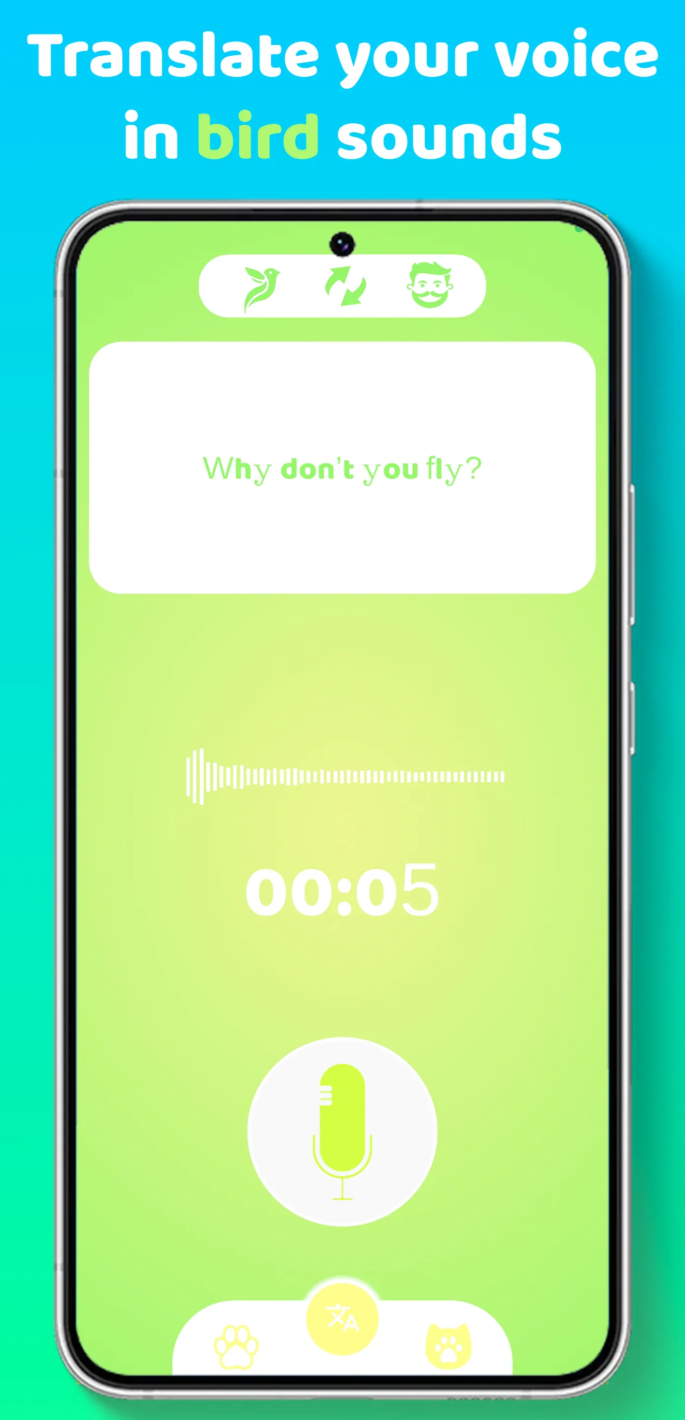 Birds to Human Translator | Indus Appstore | Screenshot