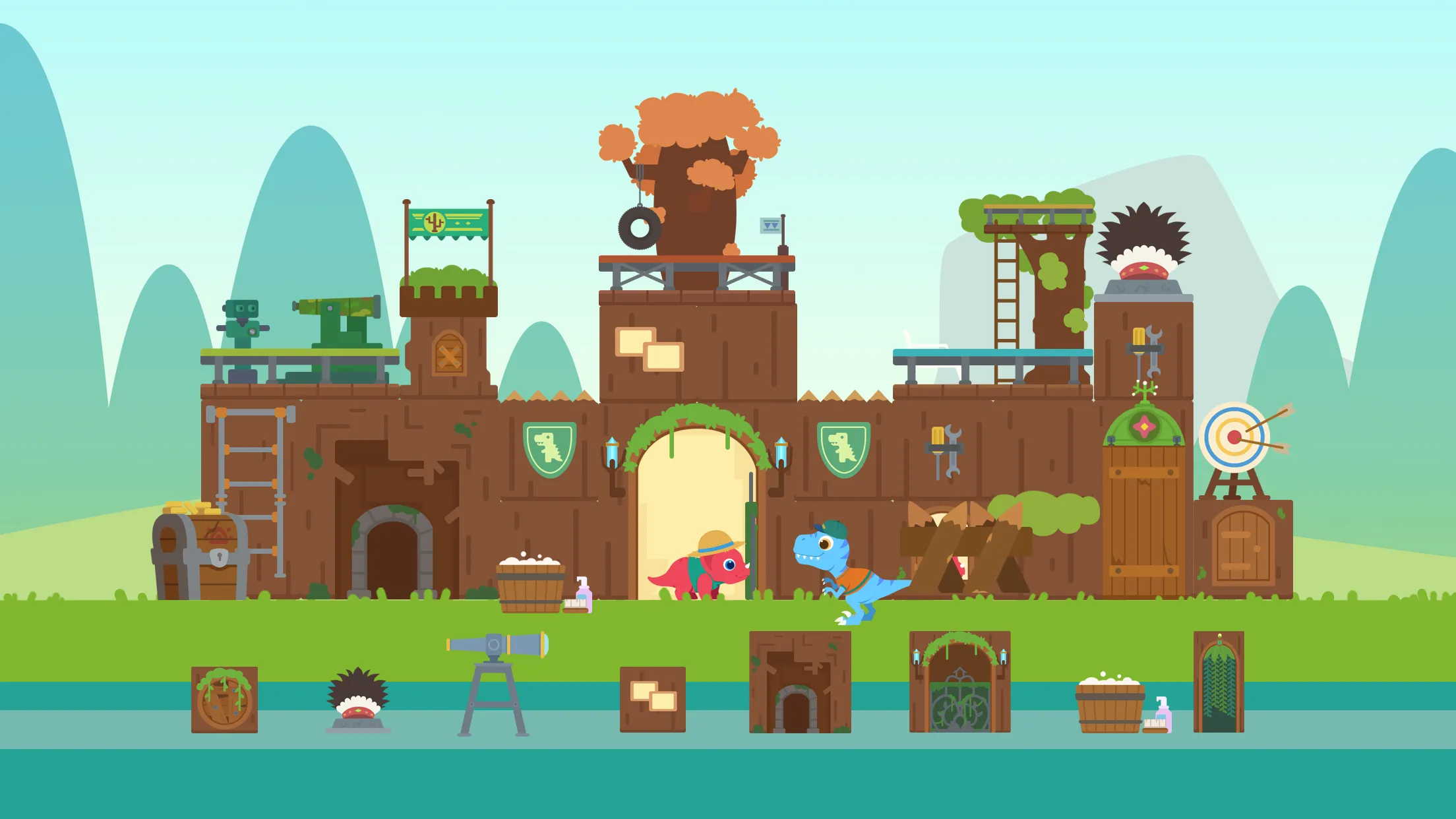 Dinosaur City: Building Games | Indus Appstore | Screenshot