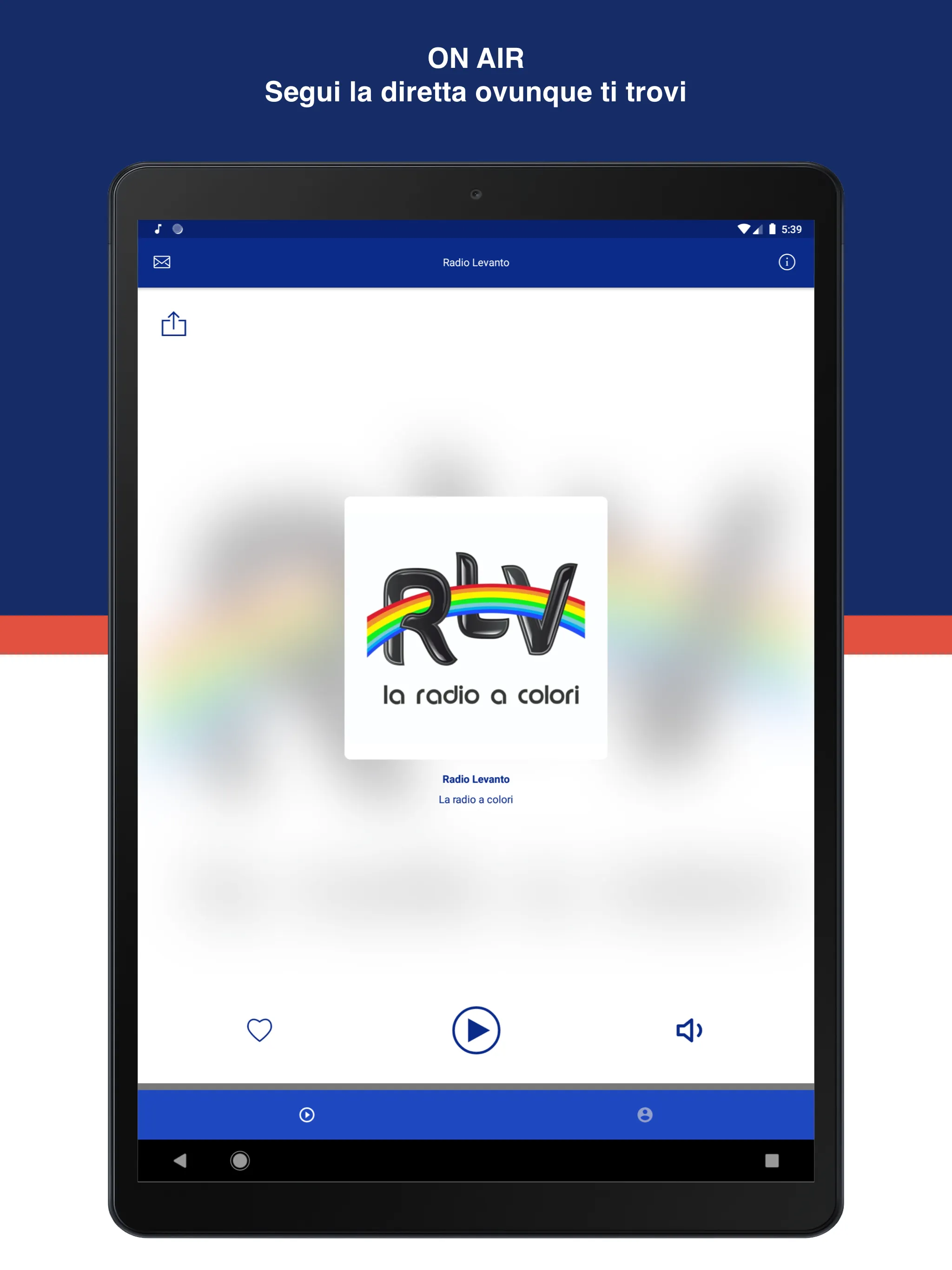 RLV La radio a colori | Indus Appstore | Screenshot