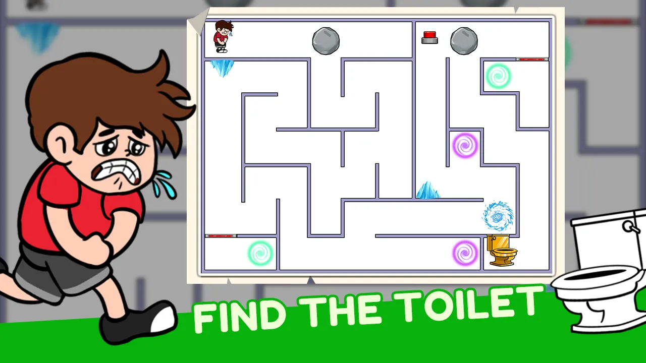 Maze Escape: Toilet Rush | Indus Appstore | Screenshot