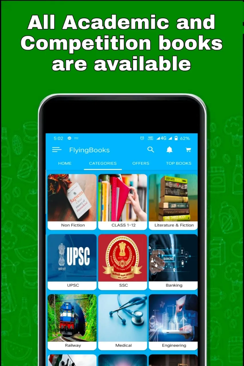 Flying Books - Old Books Store | Indus Appstore | Screenshot