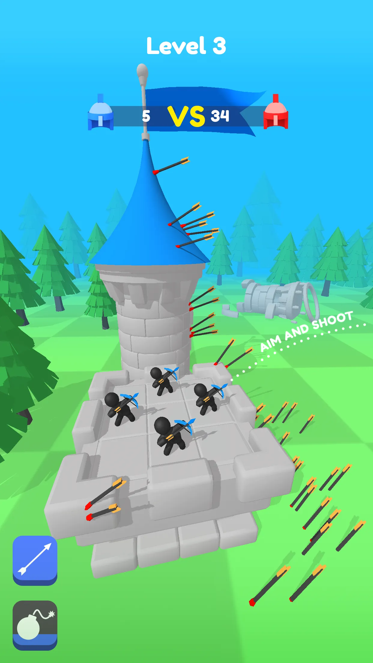 Merge Archers: Bow and Arrow | Indus Appstore | Screenshot