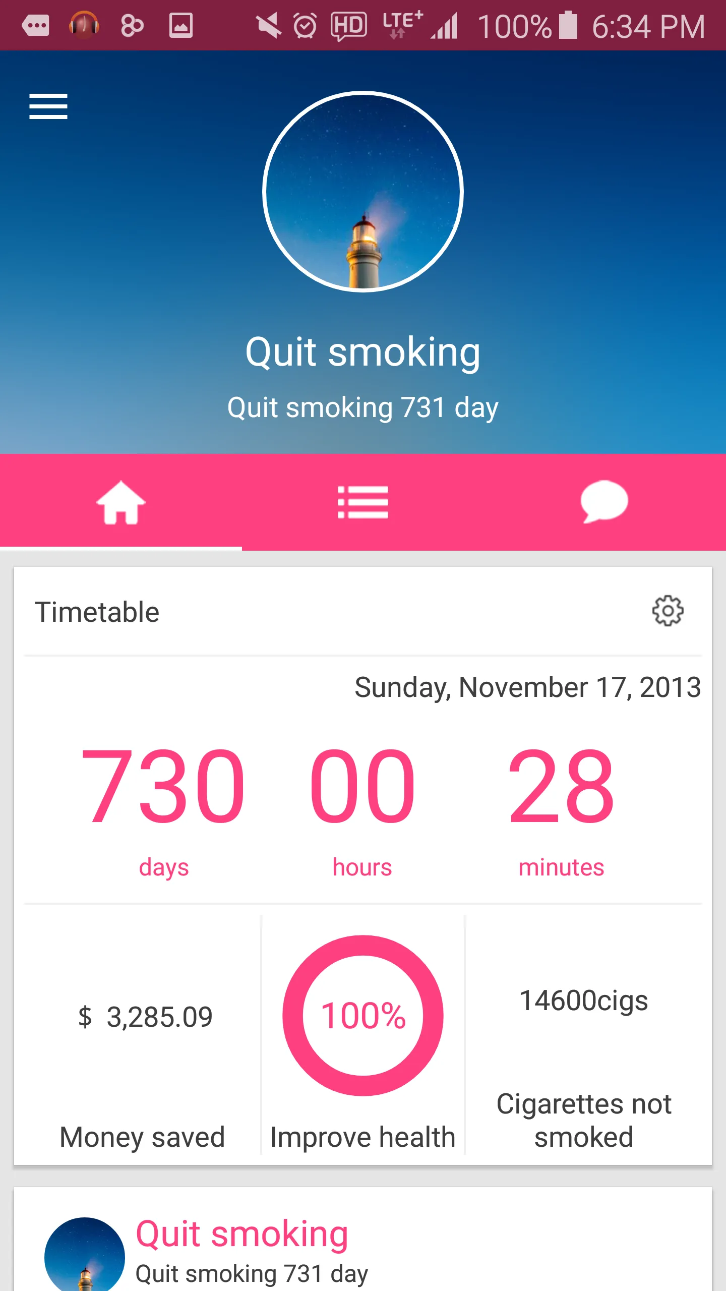 Quit Smoking -No smoking day | Indus Appstore | Screenshot