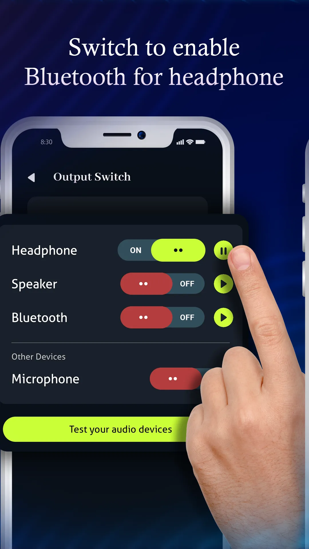 Audio Switch & Audio Test | Indus Appstore | Screenshot