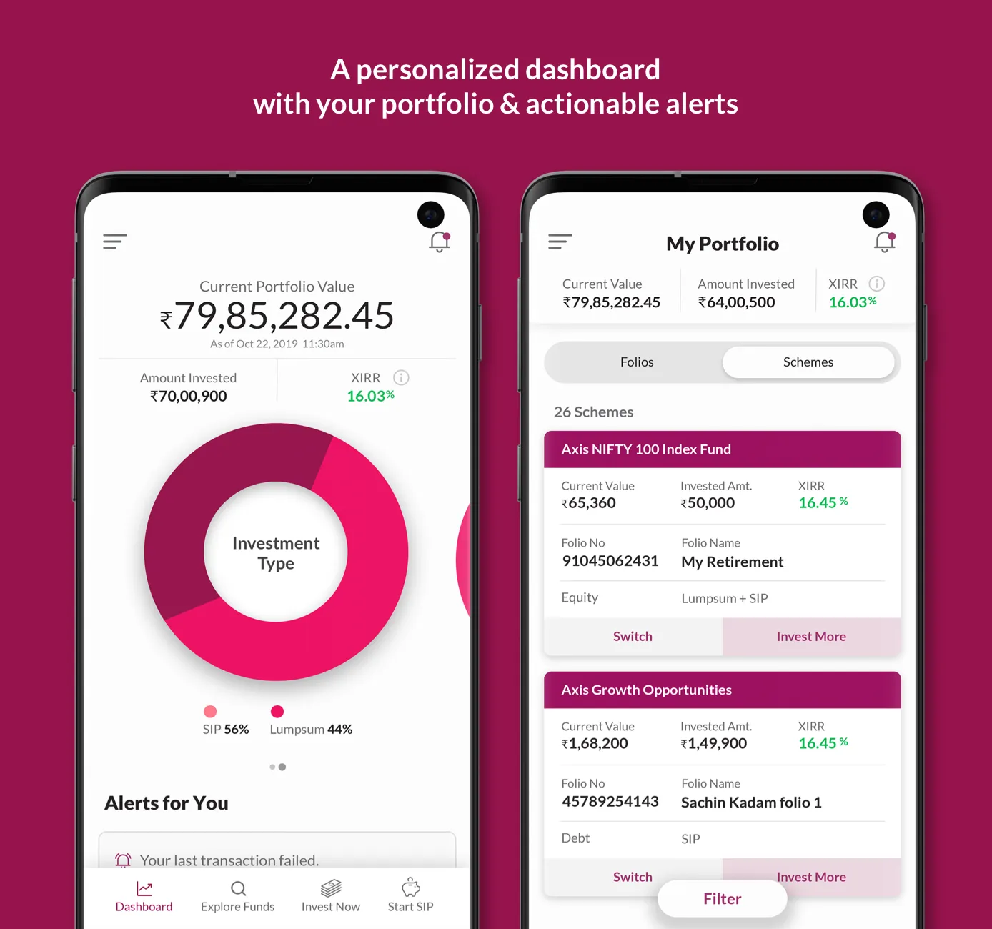 Axis Mutual Fund Invest App | Indus Appstore | Screenshot