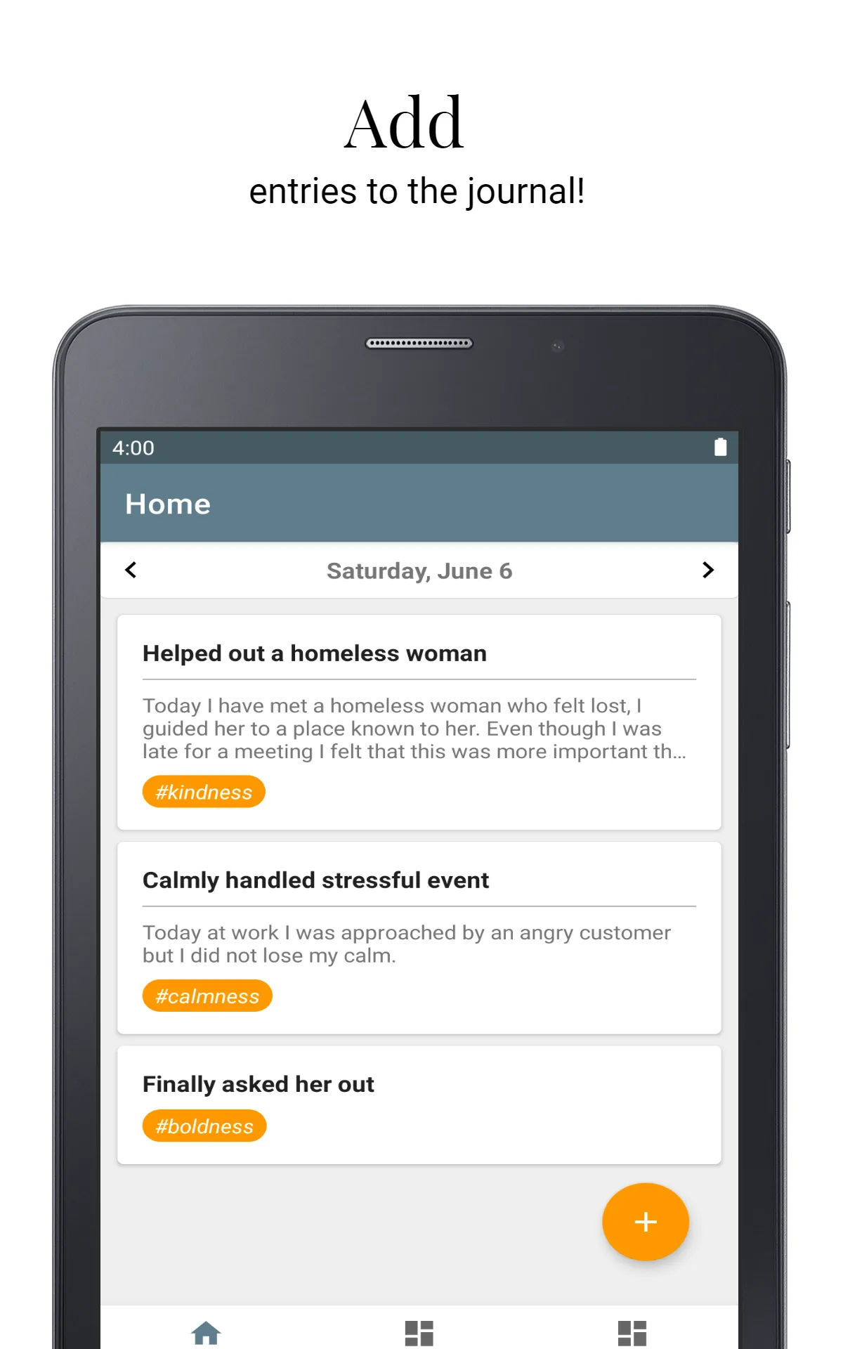 Notably - Values Tracker And J | Indus Appstore | Screenshot