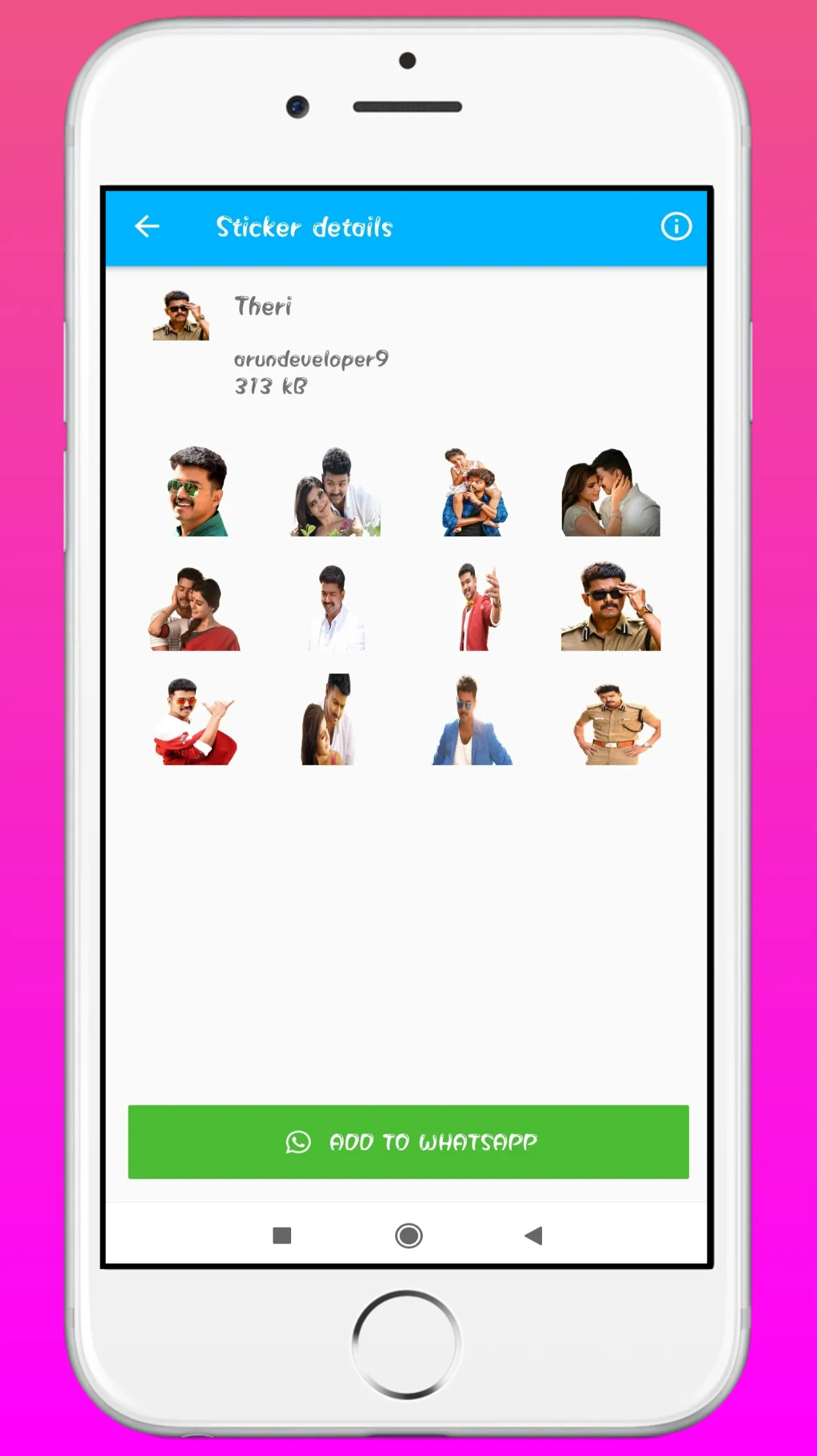 Vijay Thalapathy Stickers | Indus Appstore | Screenshot