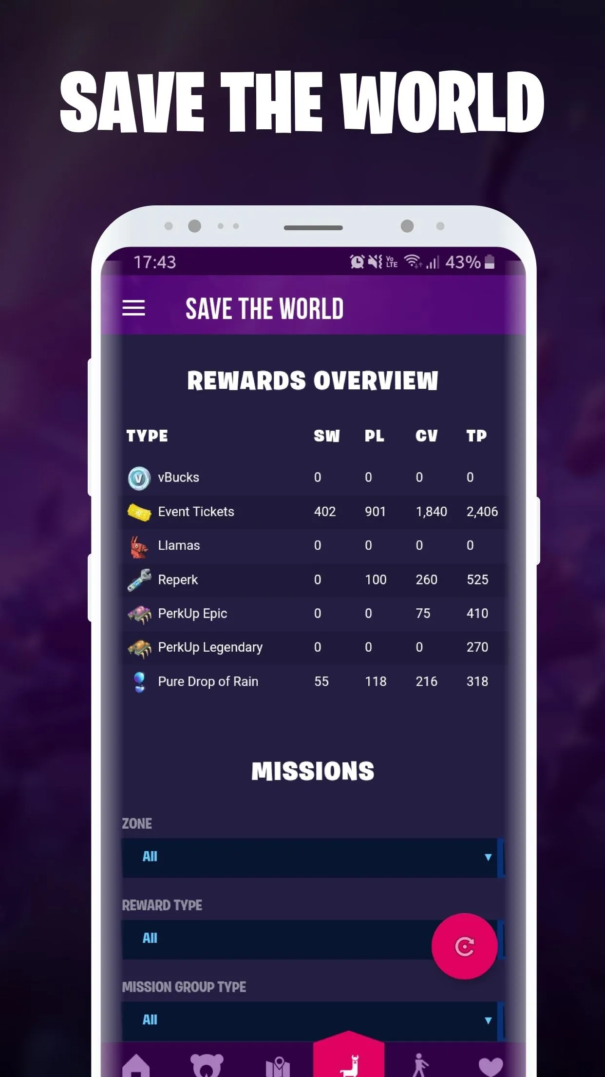 Fstats: Shop, Stars & Missions | Indus Appstore | Screenshot