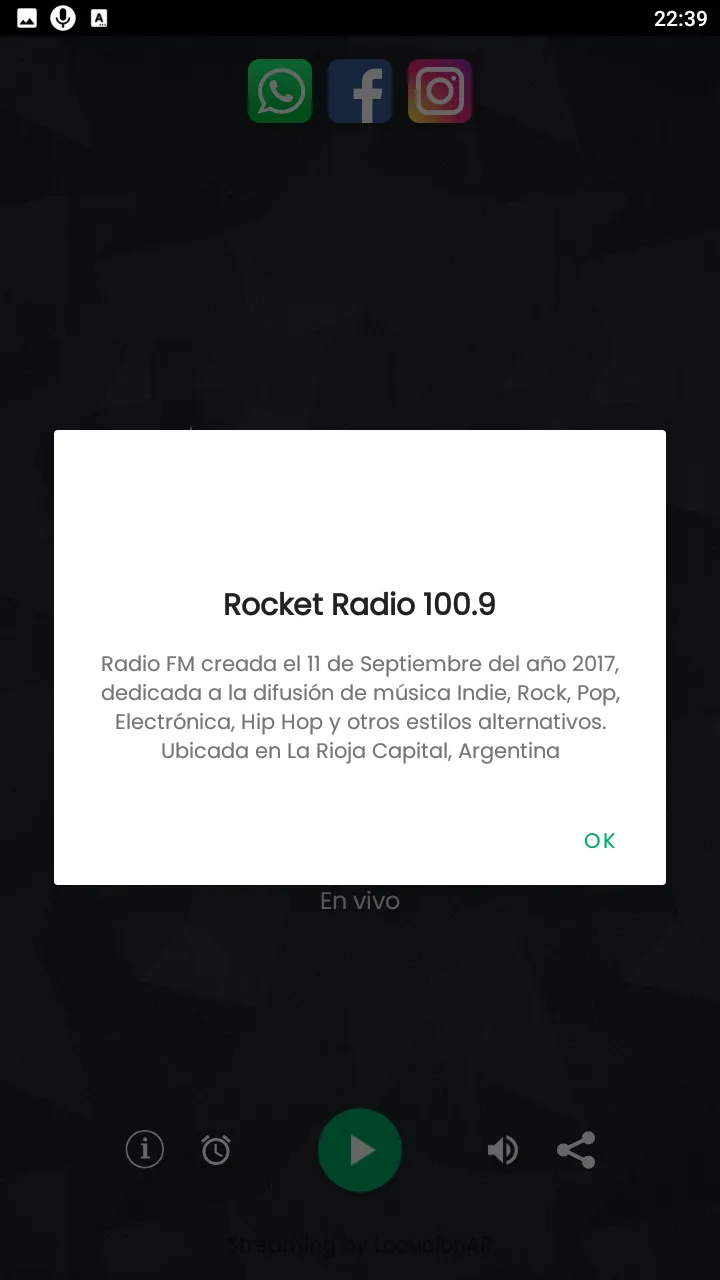 Rocket Radio 100.9 | Indus Appstore | Screenshot