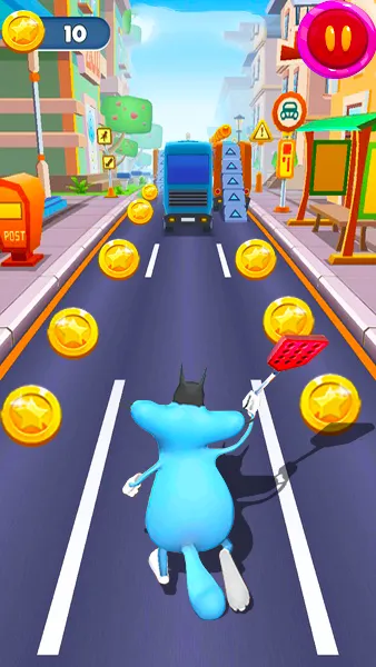 Oggy & Cafards Endless Runner | Indus Appstore | Screenshot