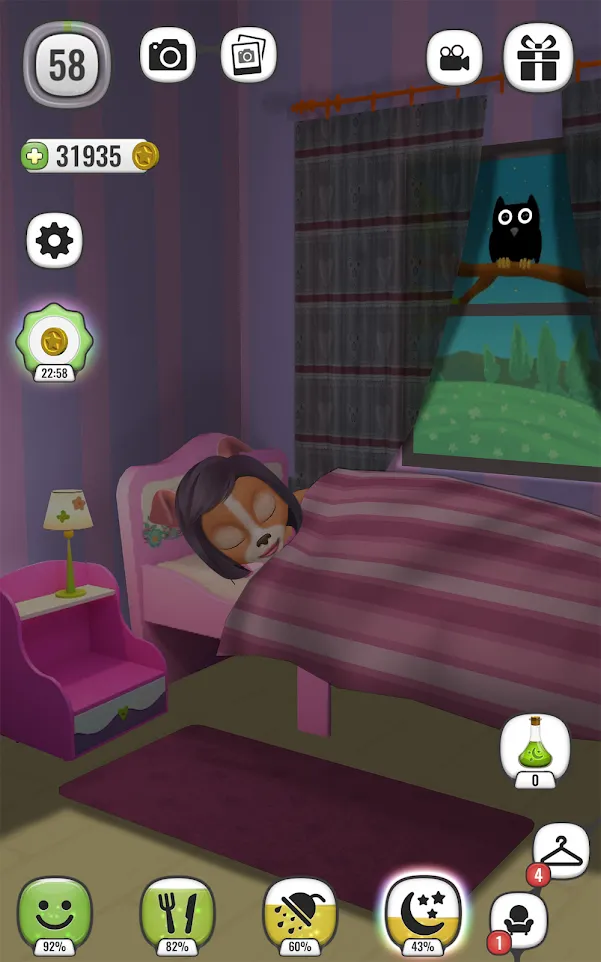 My Talking Lady Dog | Indus Appstore | Screenshot