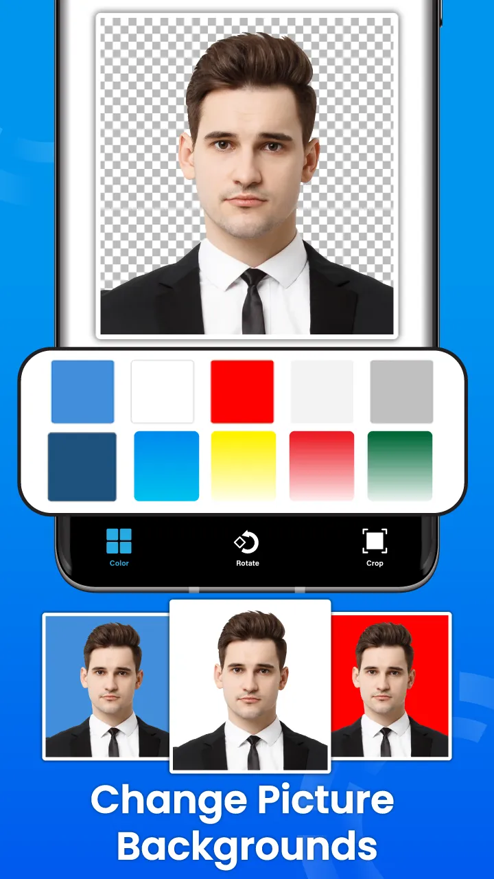 Passport Size Photo ID Maker | Indus Appstore | Screenshot