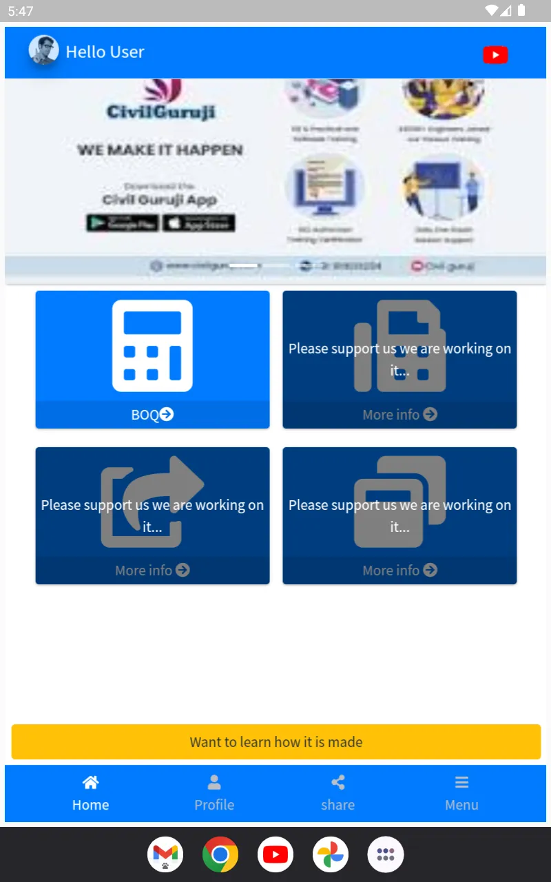 Quick Building Estimation | Indus Appstore | Screenshot