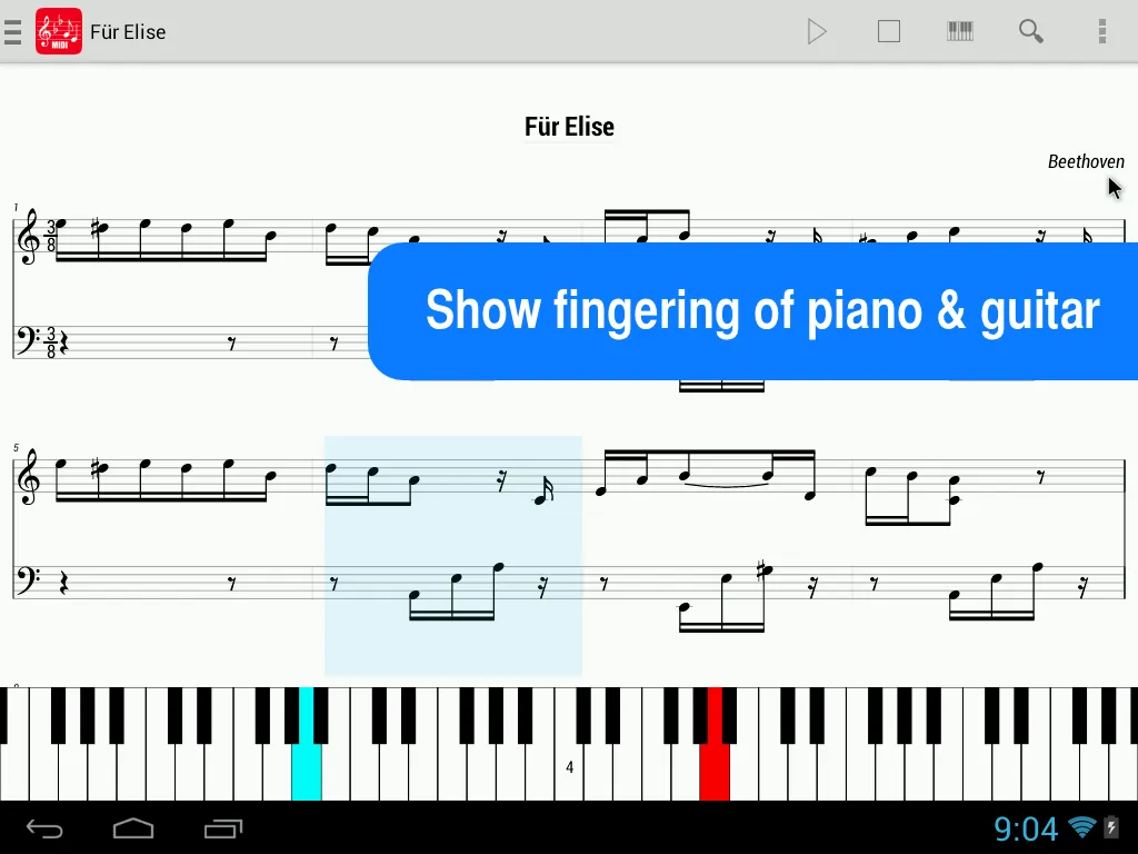 MIDI Score | Indus Appstore | Screenshot