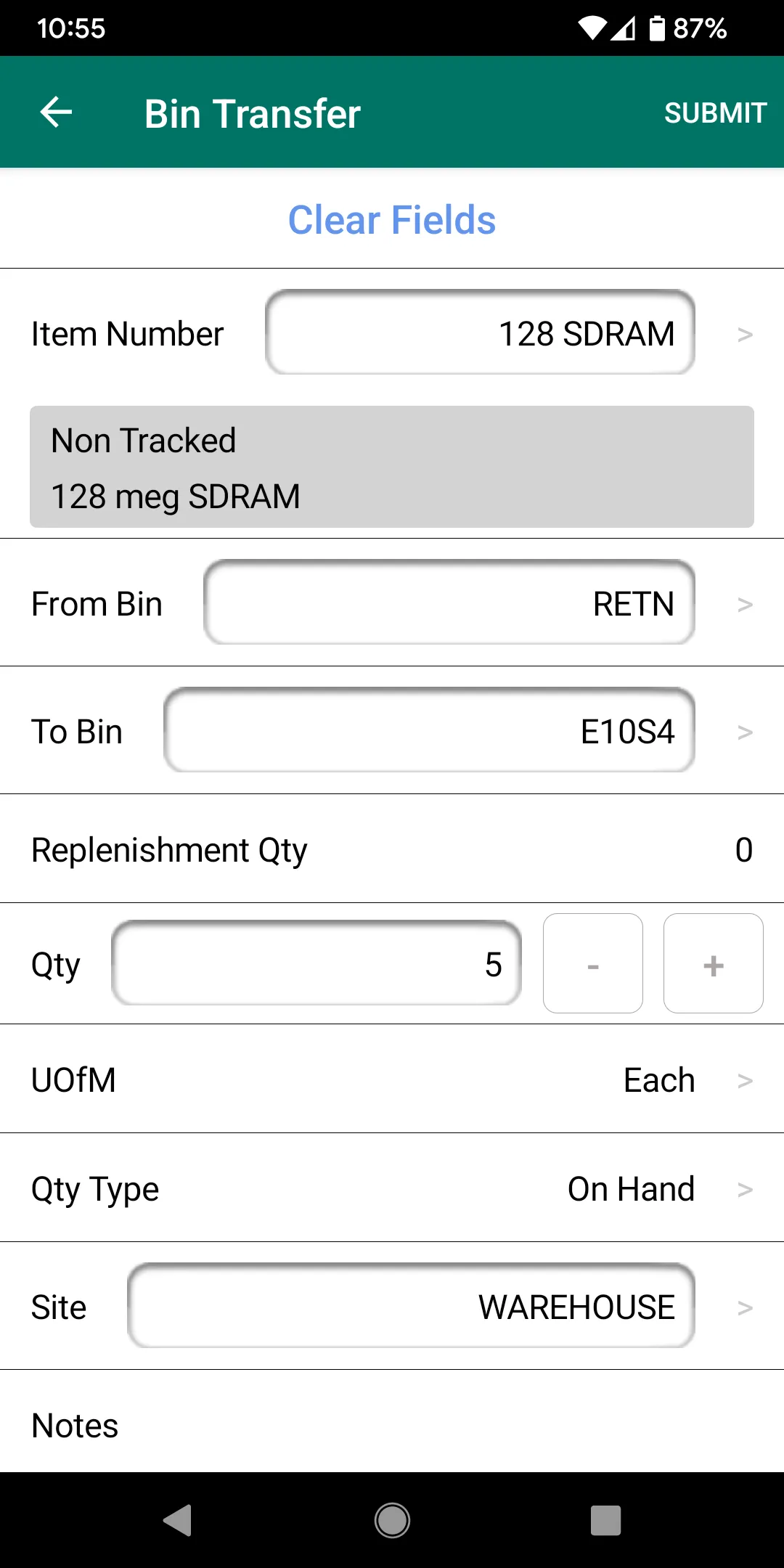 SalesPad Inventory Manager | Indus Appstore | Screenshot