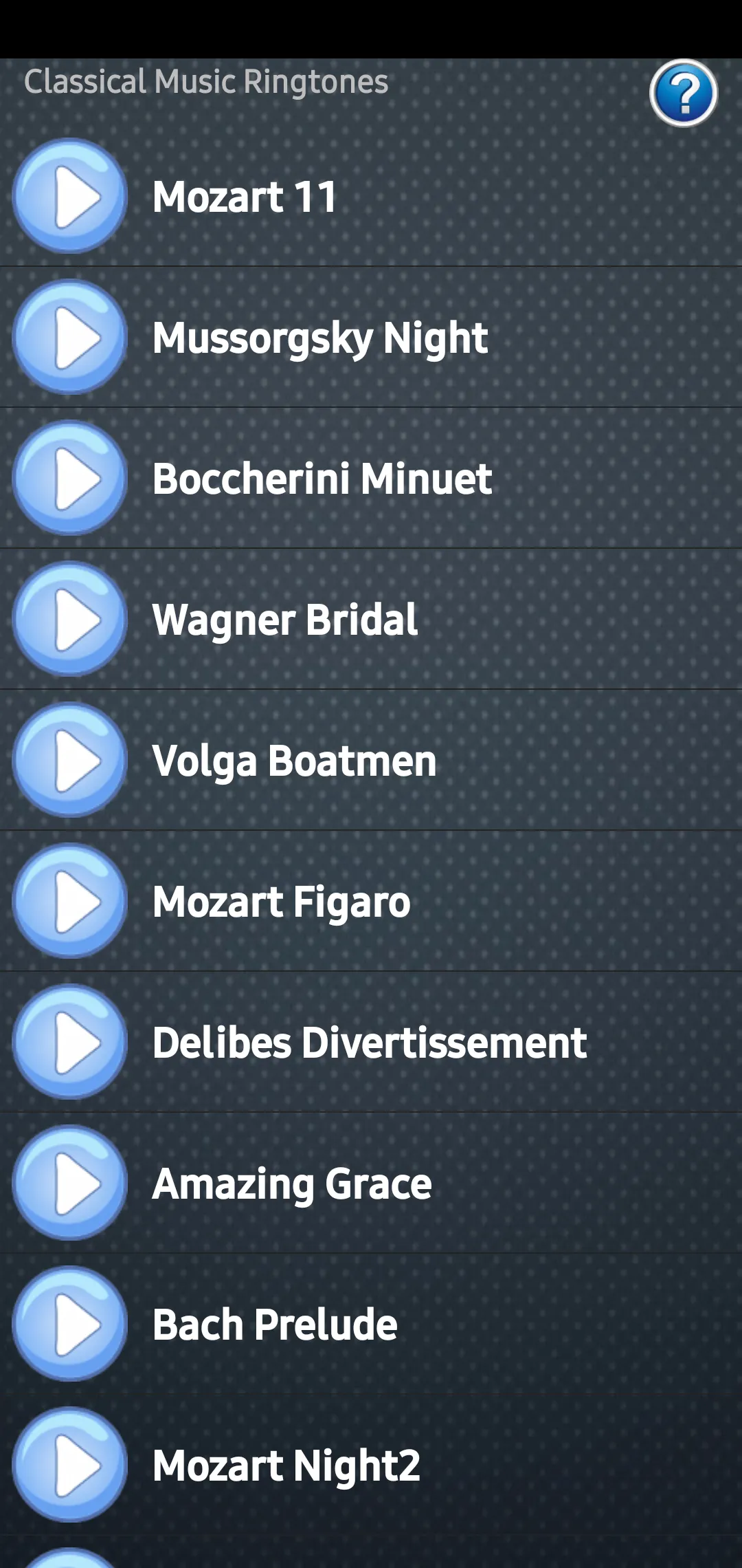 Classical Music Ringtones | Indus Appstore | Screenshot