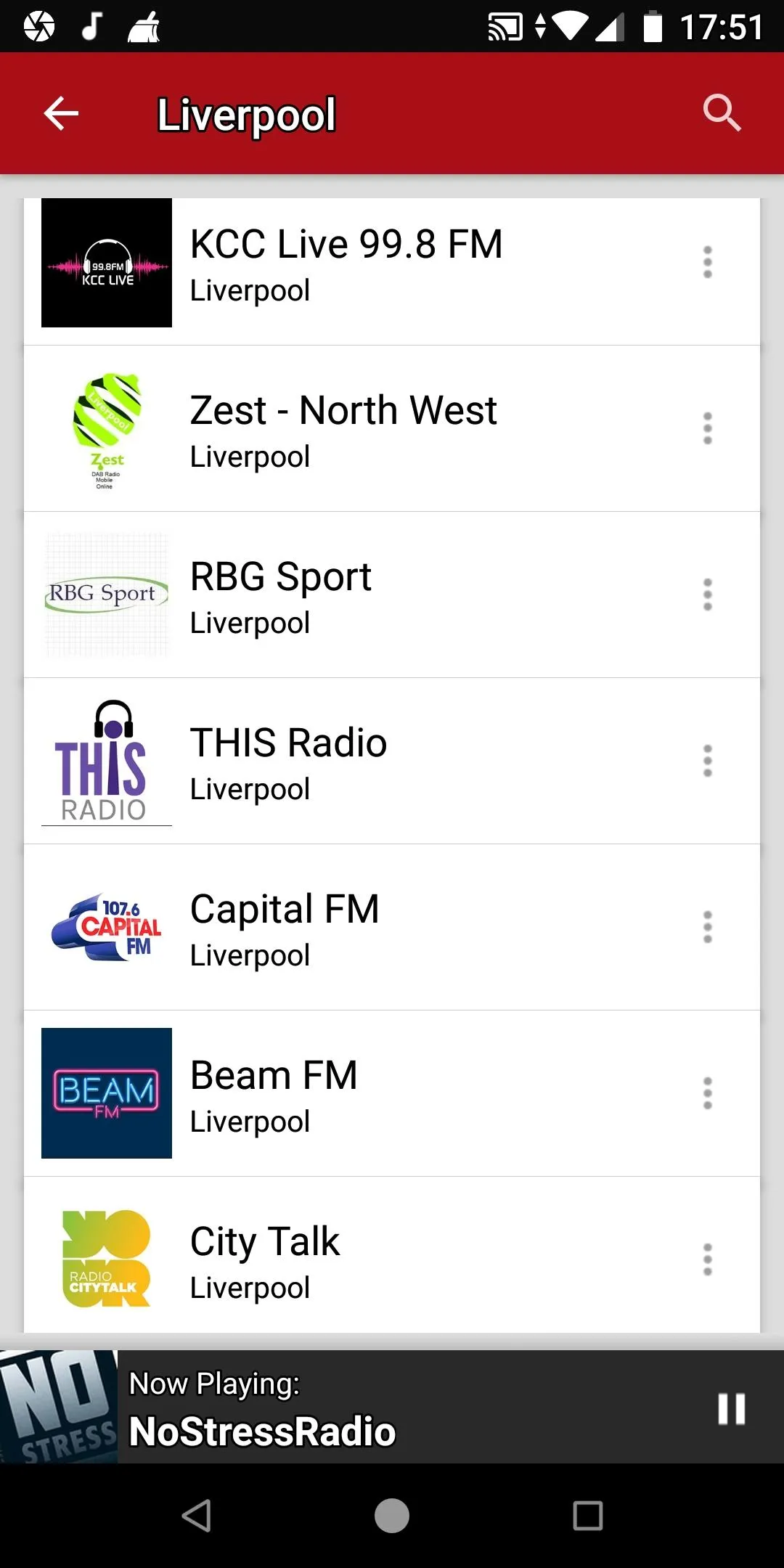 Liverpool Radio Stations - UK | Indus Appstore | Screenshot