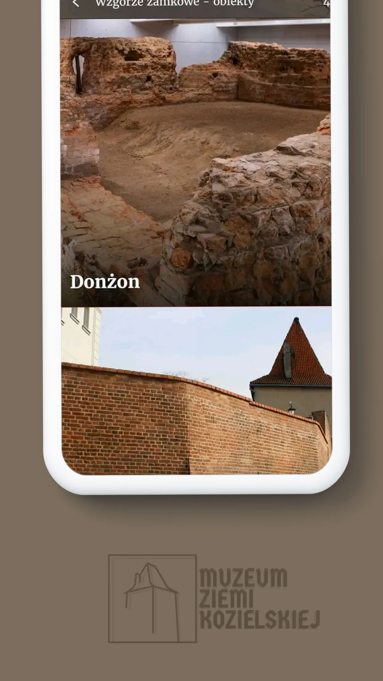 Muzeum Ziemi Kozielskiej | Indus Appstore | Screenshot